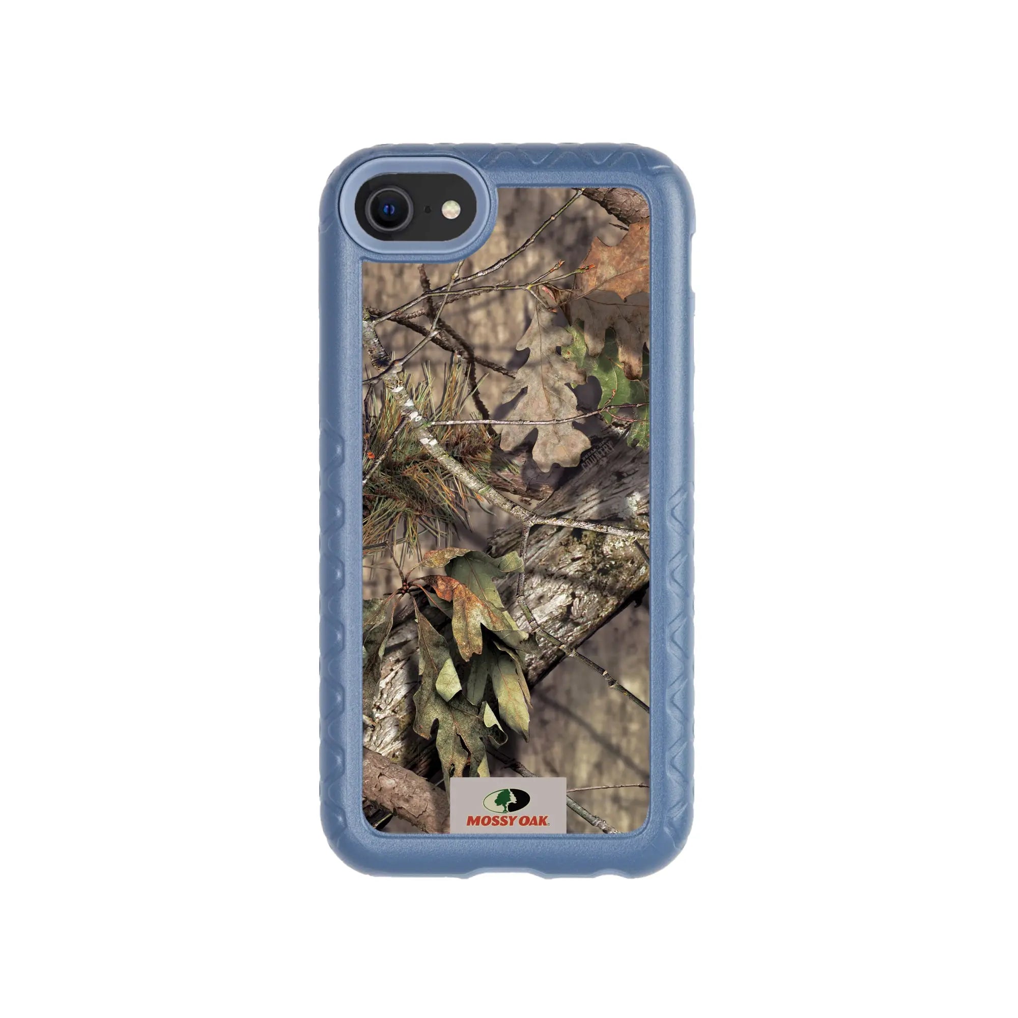 Mossy Oak Fortitude Series for Apple iPhone SE2 / SE3 / 6 / 7 / 8 - Breakup Country - Custom Case - SlateBlue - cellhelmet