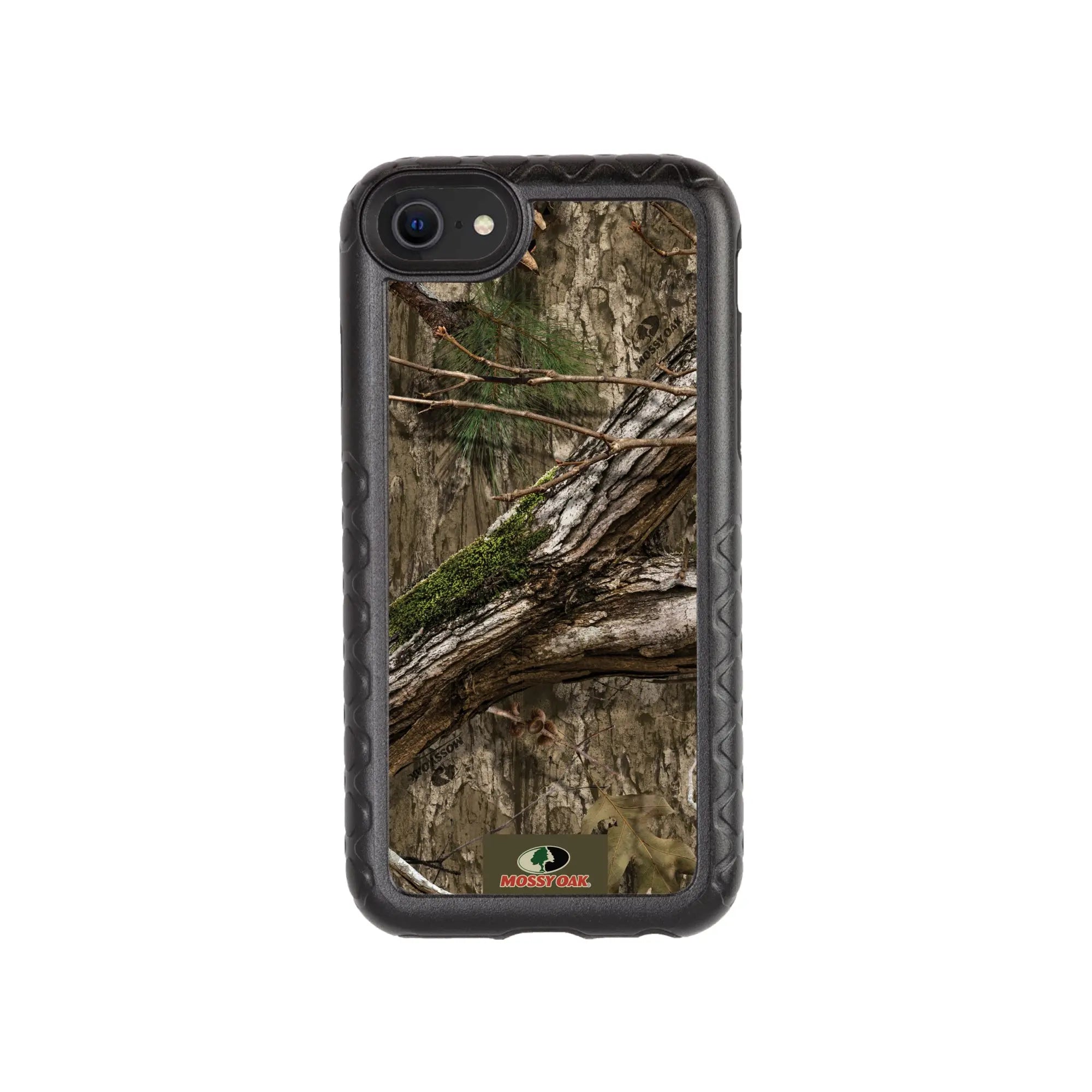 Mossy Oak Fortitude Series for Apple iPhone SE2 / SE3 / 6 / 7 / 8 - Country DNA - Custom Case - OnyxBlack - cellhelmet
