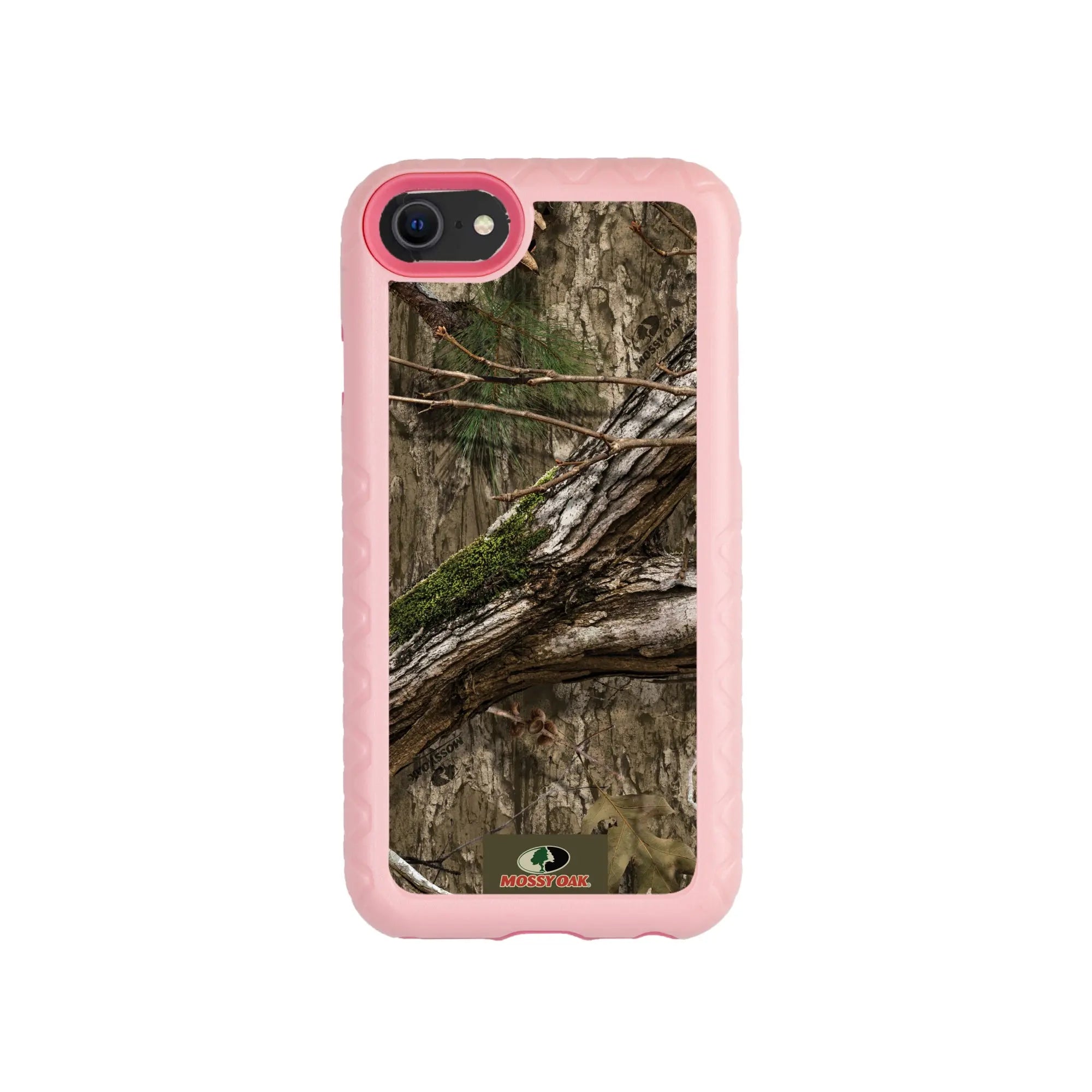 Mossy Oak Fortitude Series for Apple iPhone SE2 / SE3 / 6 / 7 / 8 - Country DNA - Custom Case - PinkMagnolia - cellhelmet