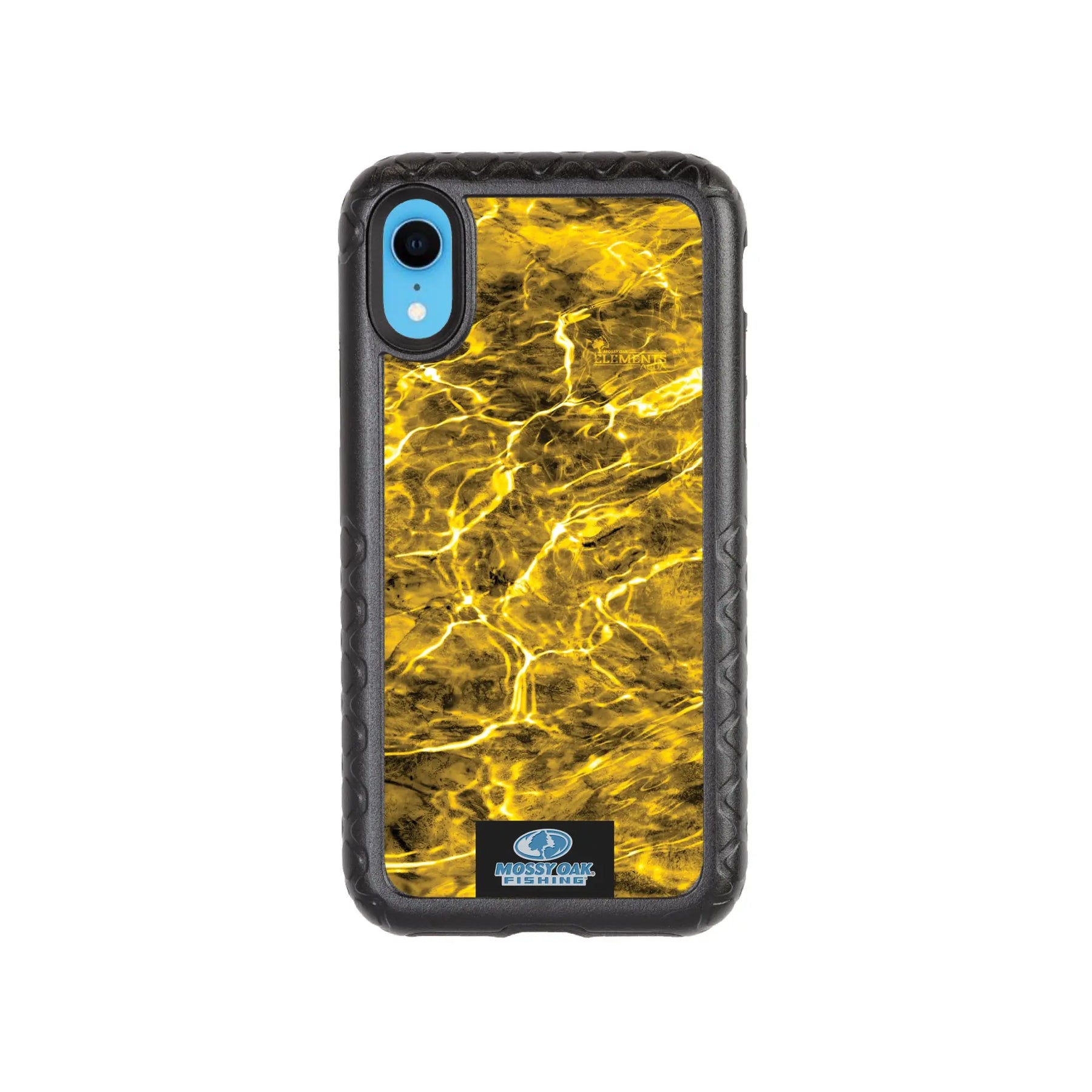 Mossy Oak Fortitude Series for Apple iPhone XR - Agua Yellowfin - Custom Case - - cellhelmet