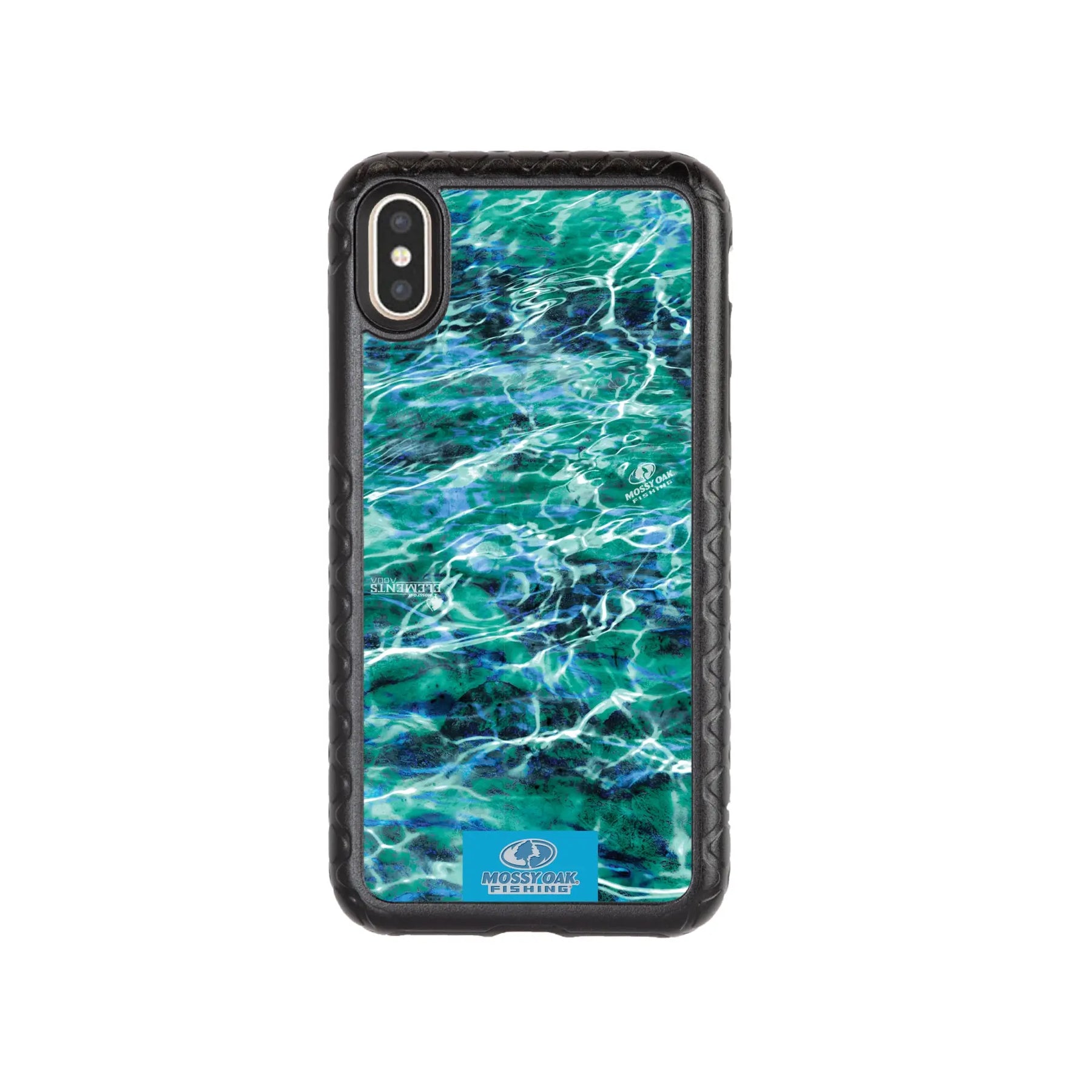 Mossy Oak Fortitude Series for Apple iPhone XS Max - Agua Seafoam - Custom Case - - cellhelmet