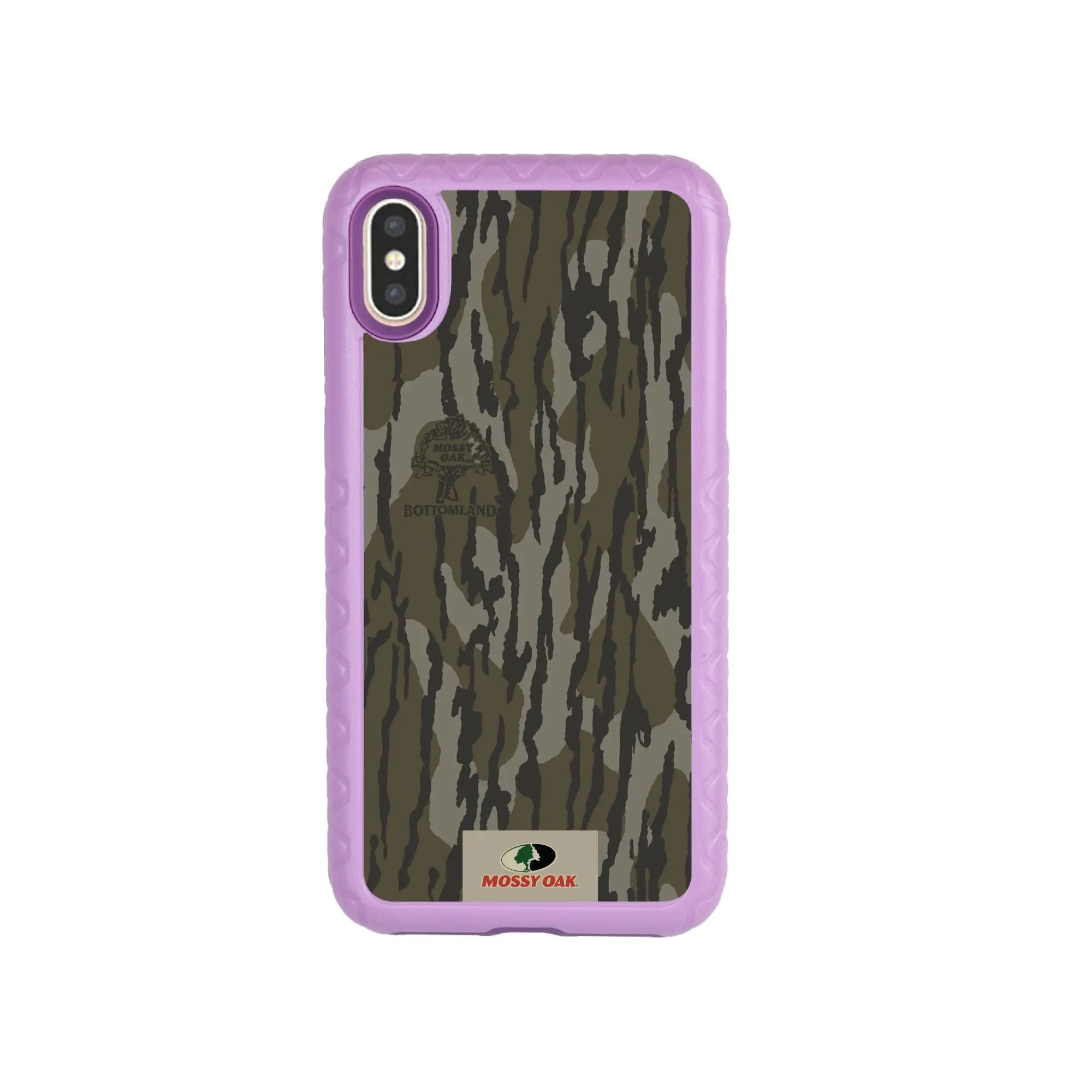 Mossy Oak Fortitude Series for Apple iPhone XS Max - Bottomland Orig - Custom Case - LilacBlossomPurple - cellhelmet