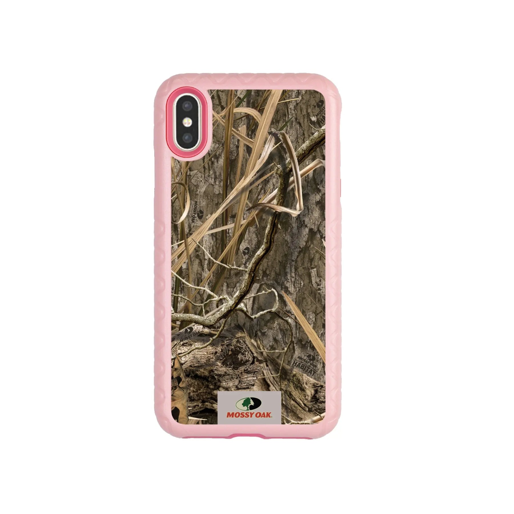 Mossy Oak Fortitude Series for Apple iPhone XS Max - Shadow Grass - Custom Case - PinkMagnolia - cellhelmet