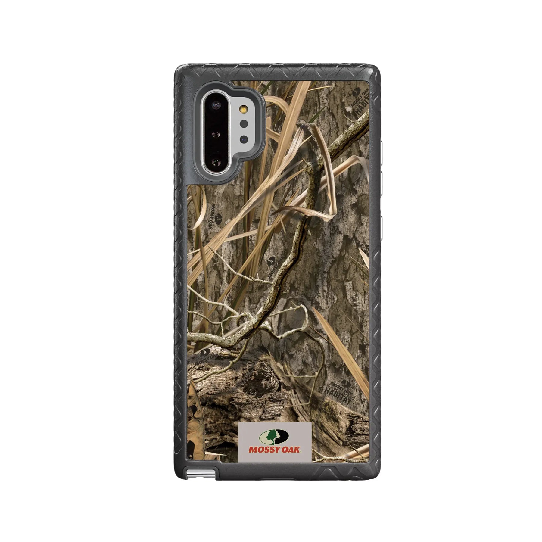 Mossy Oak Fortitude Series for Samsung Galaxy Note 10 Plus - Shadow Grass - Custom Case - OnyxBlack - cellhelmet