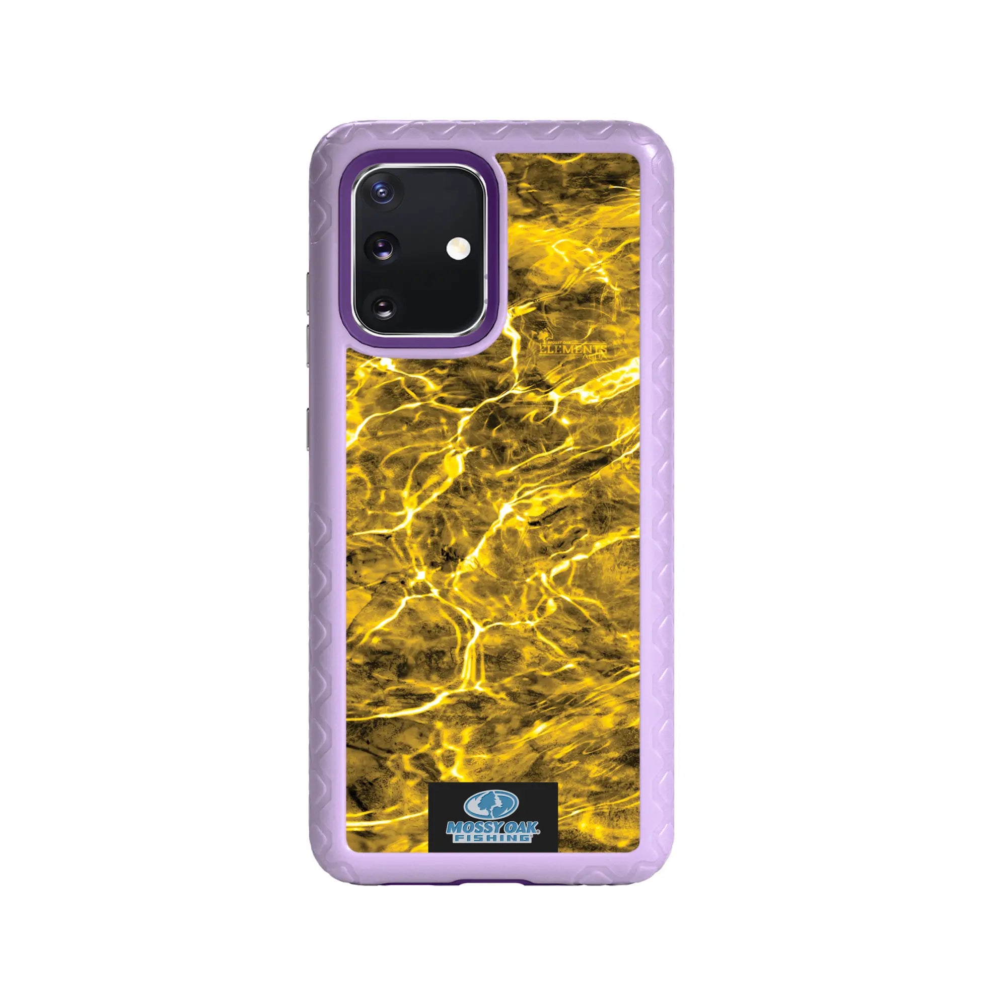 Mossy Oak Fortitude Series for Samsung Galaxy S20 Plus - Agua Yellowfin - Custom Case - LilacBlossomPurple - cellhelmet