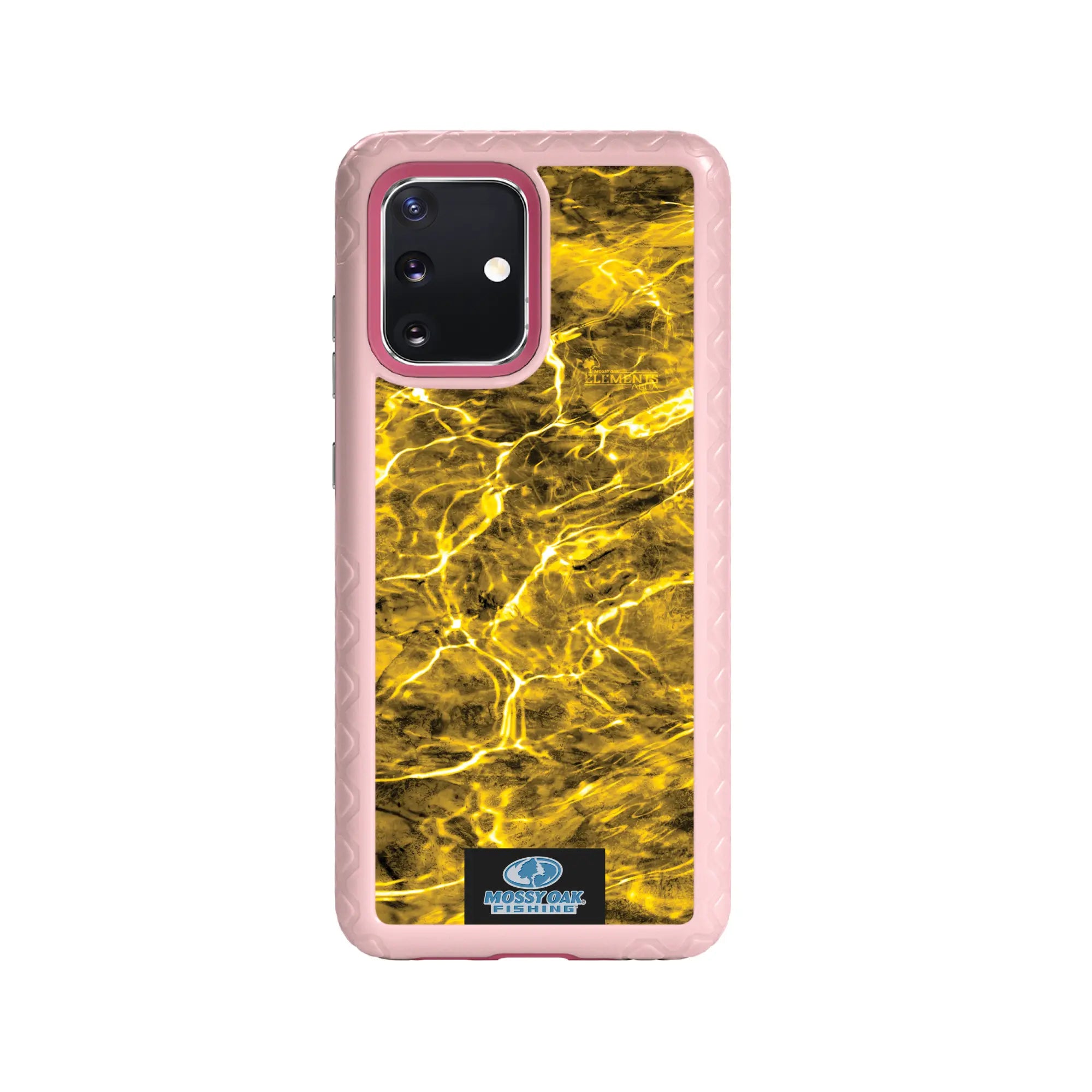 Mossy Oak Fortitude Series for Samsung Galaxy S20 Plus - Agua Yellowfin - Custom Case - PinkMagnolia - cellhelmet