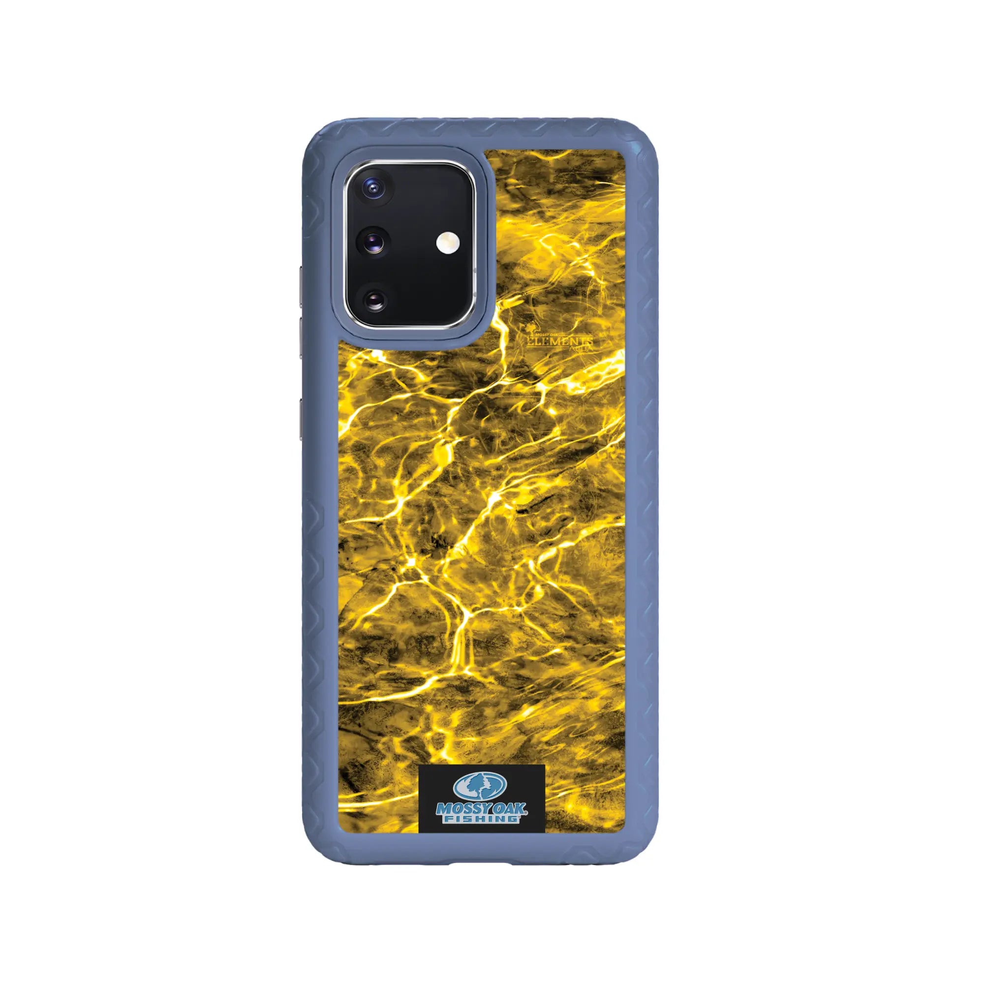 Mossy Oak Fortitude Series for Samsung Galaxy S20 Plus - Agua Yellowfin - Custom Case - SlateBlue - cellhelmet