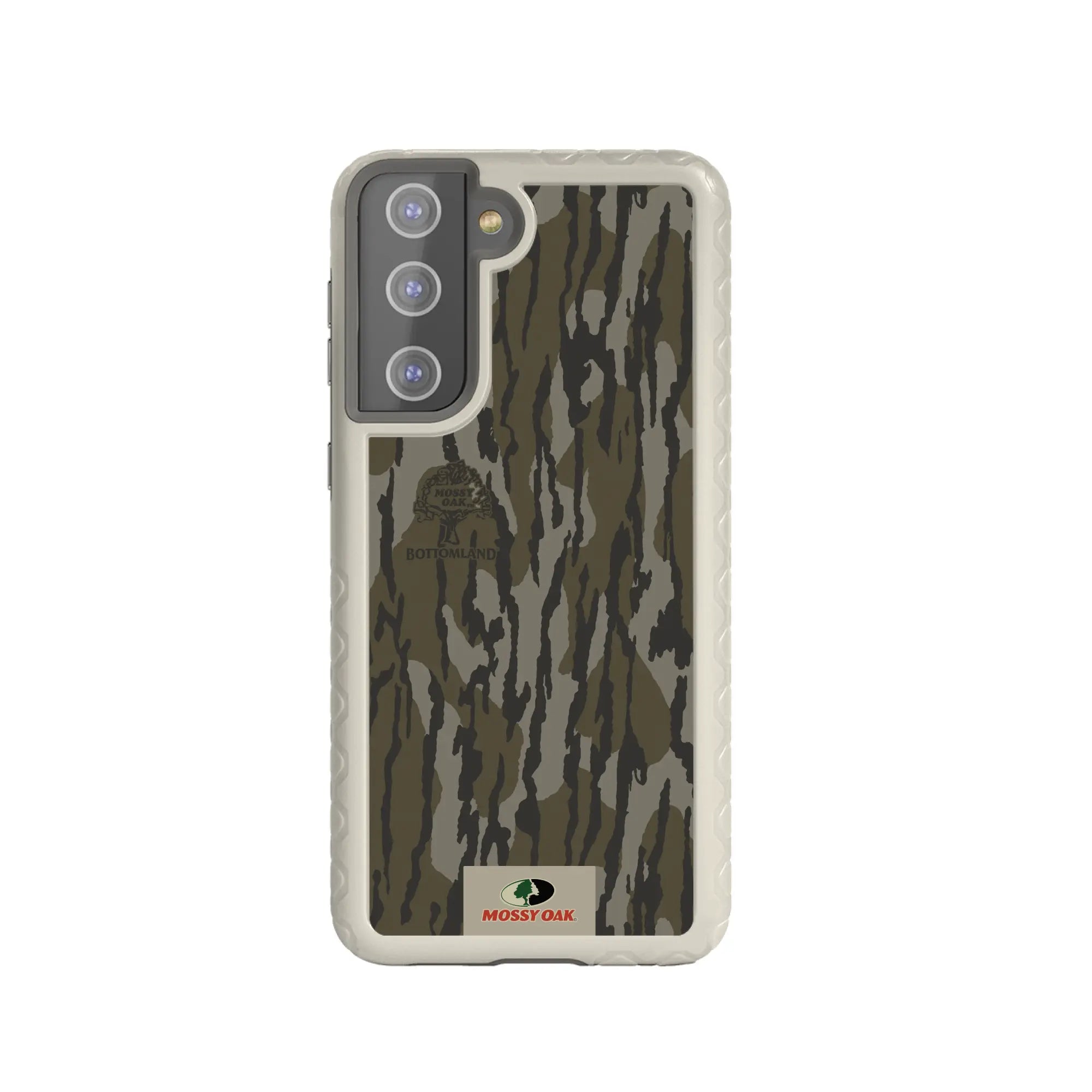 Mossy Oak Fortitude Series for Samsung Galaxy S21 5G - Bottomland Orig - Custom Case - Gray - cellhelmet