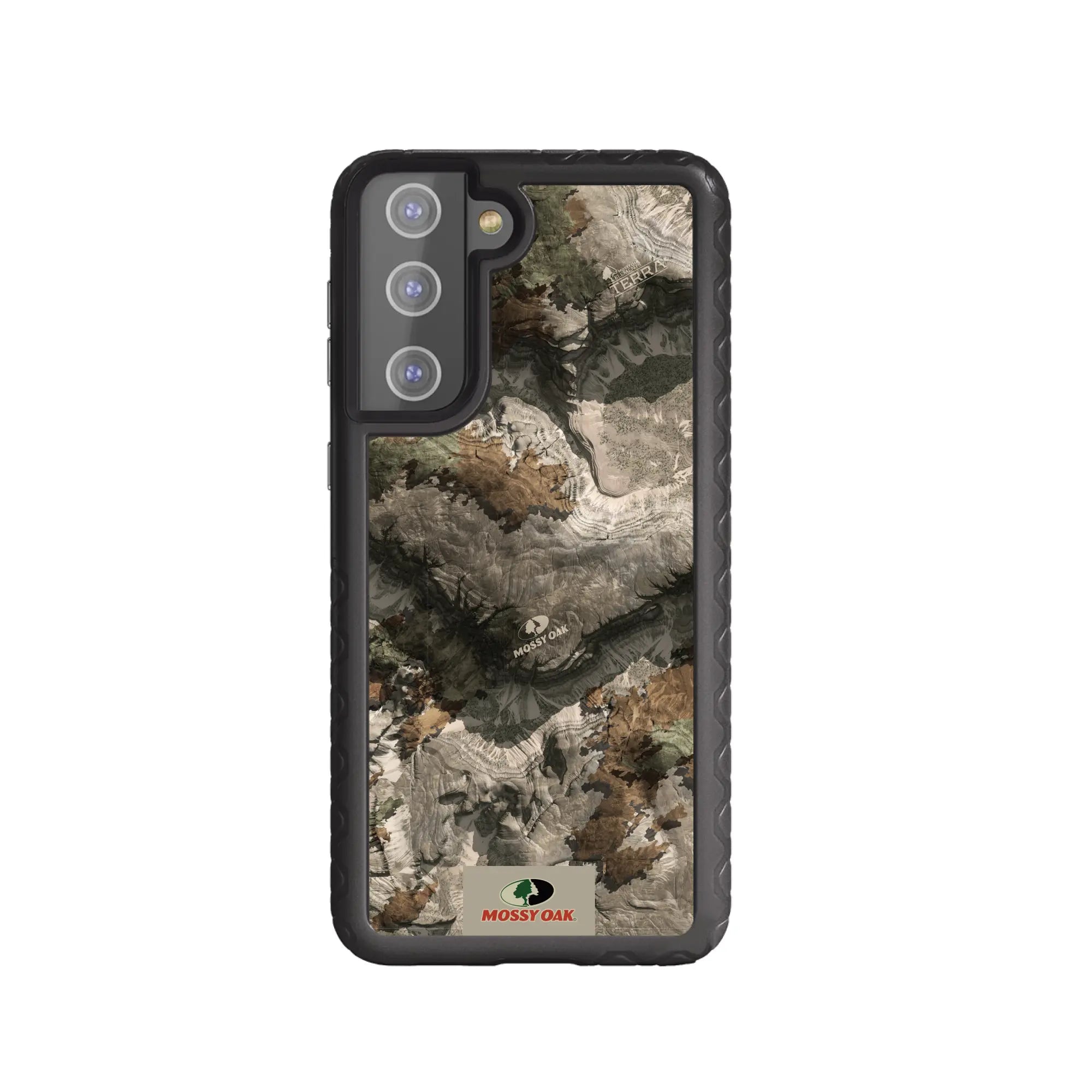 Mossy Oak Fortitude Series for Samsung Galaxy S21 5G - Terra Gila - Custom Case - OnyxBlack - cellhelmet