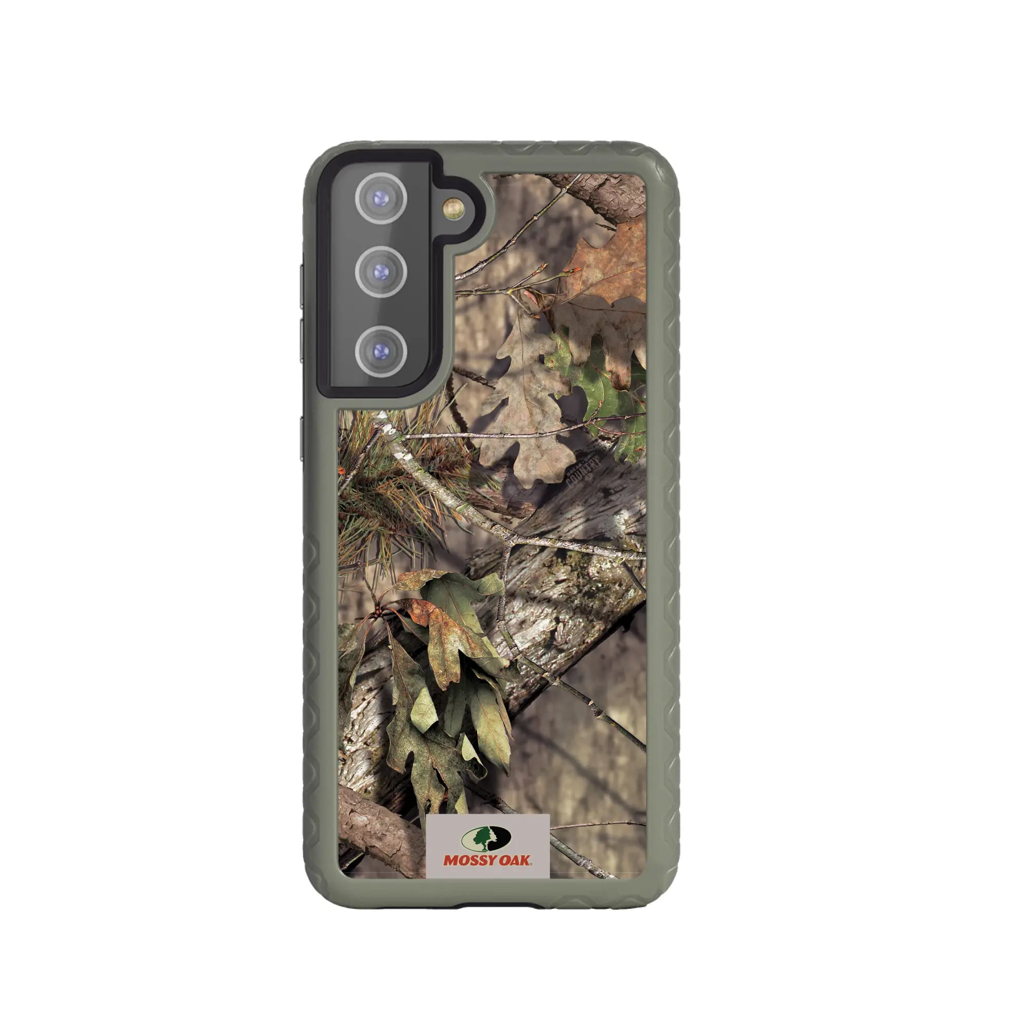 Mossy Oak Fortitude Series for Samsung Galaxy S21+ 5G - Breakup Country - Custom Case - OliveDrabGreen - cellhelmet