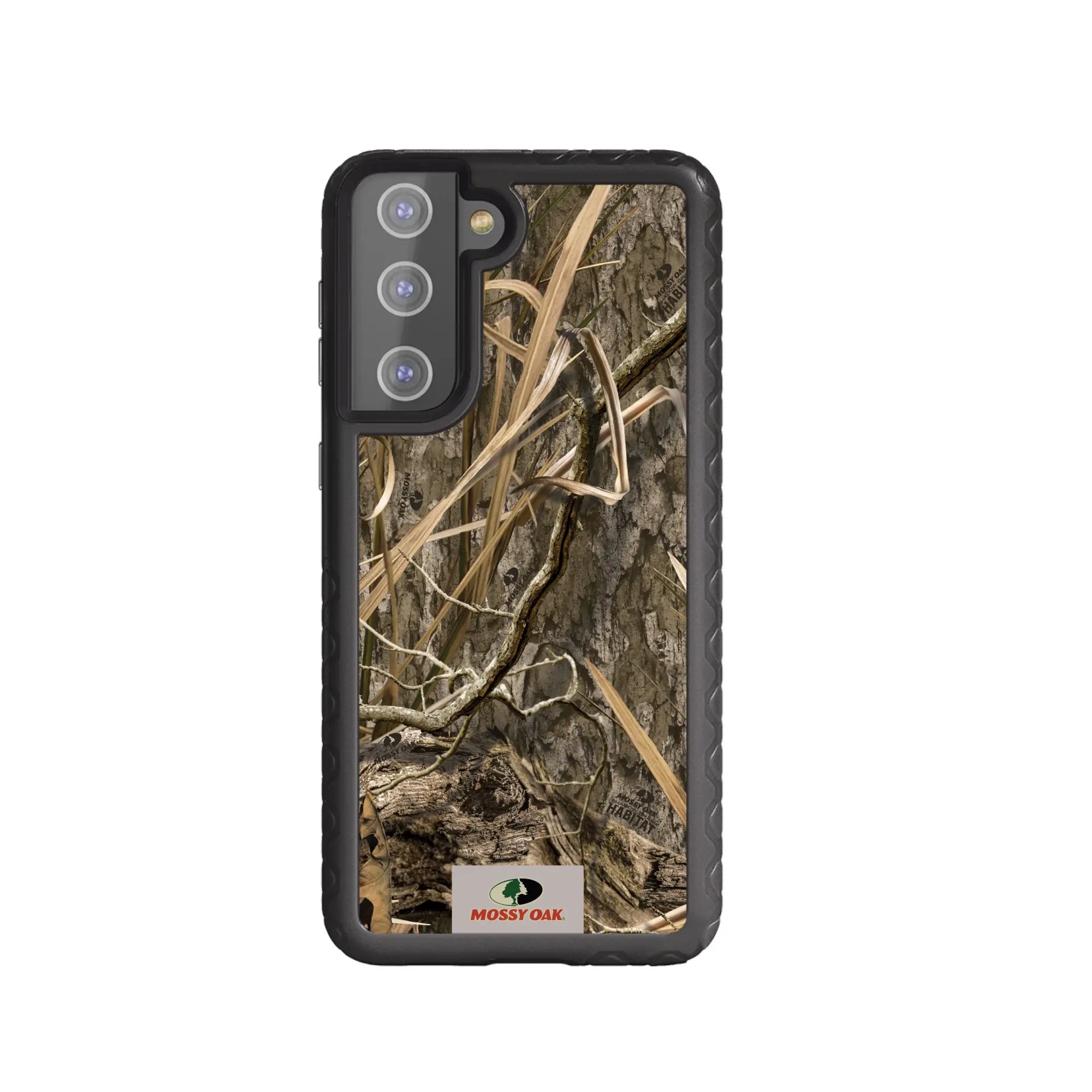 Mossy Oak Fortitude Series for Samsung Galaxy S21+ 5G - Shadow Grass - Custom Case - OnyxBlack - cellhelmet