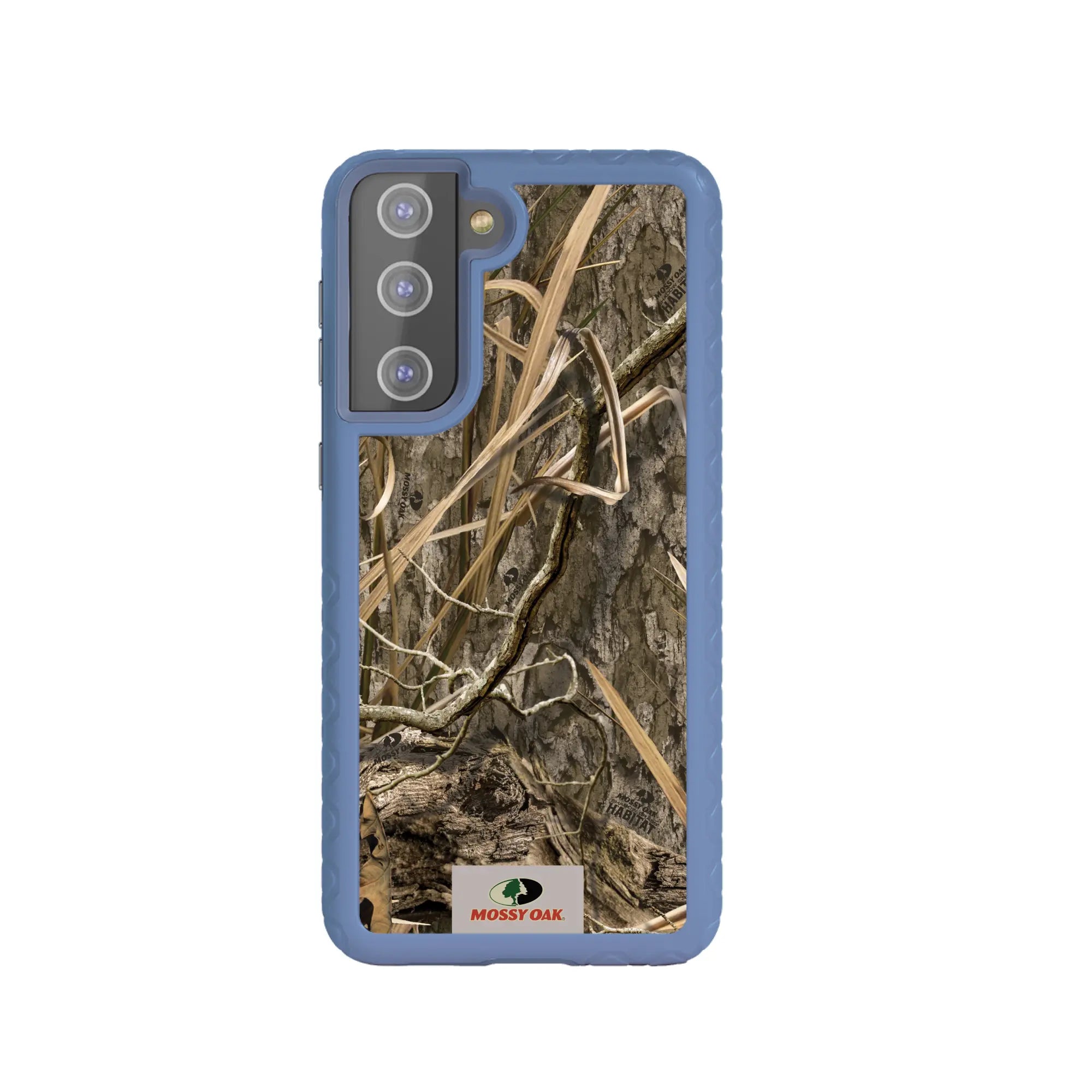 Mossy Oak Fortitude Series for Samsung Galaxy S21+ 5G - Shadow Grass - Custom Case - SlateBlue - cellhelmet
