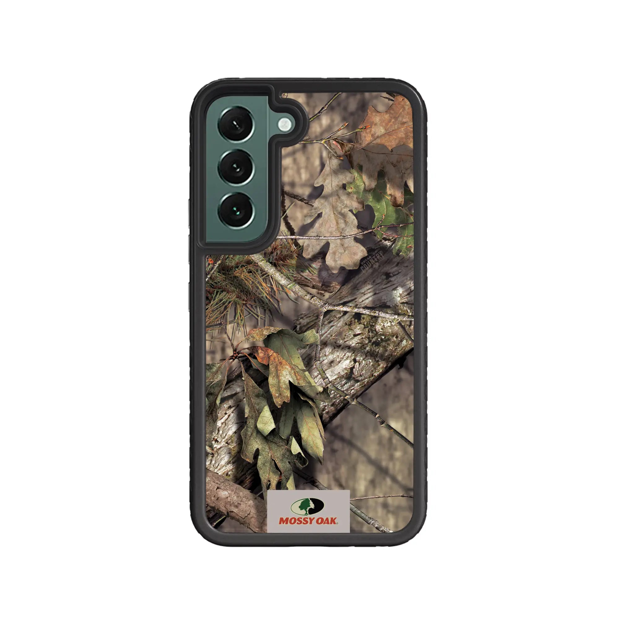 Mossy Oak Fortitude Series for Samsung Galaxy S22 PLUS 5G - Breakup Country - Custom Case - OnyxBlack - cellhelmet