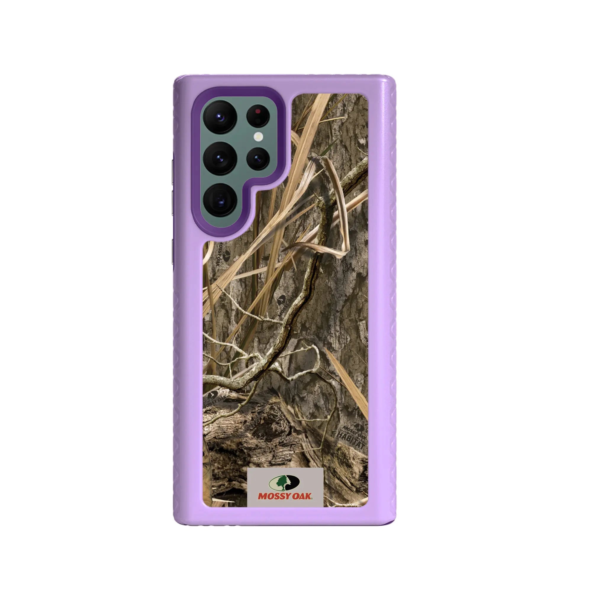 Mossy Oak Fortitude Series for Samsung Galaxy S22 ULTRA 5G - Shadow Grass - Custom Case - LilacBlossomPurple - cellhelmet