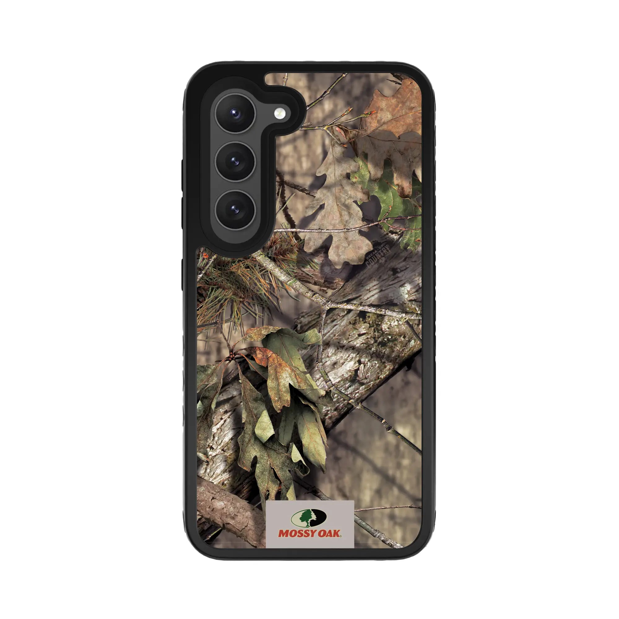 Mossy Oak Fortitude Series for Samsung Galaxy S23 - Breakup Country - Custom Case - OnyxBlack - cellhelmet