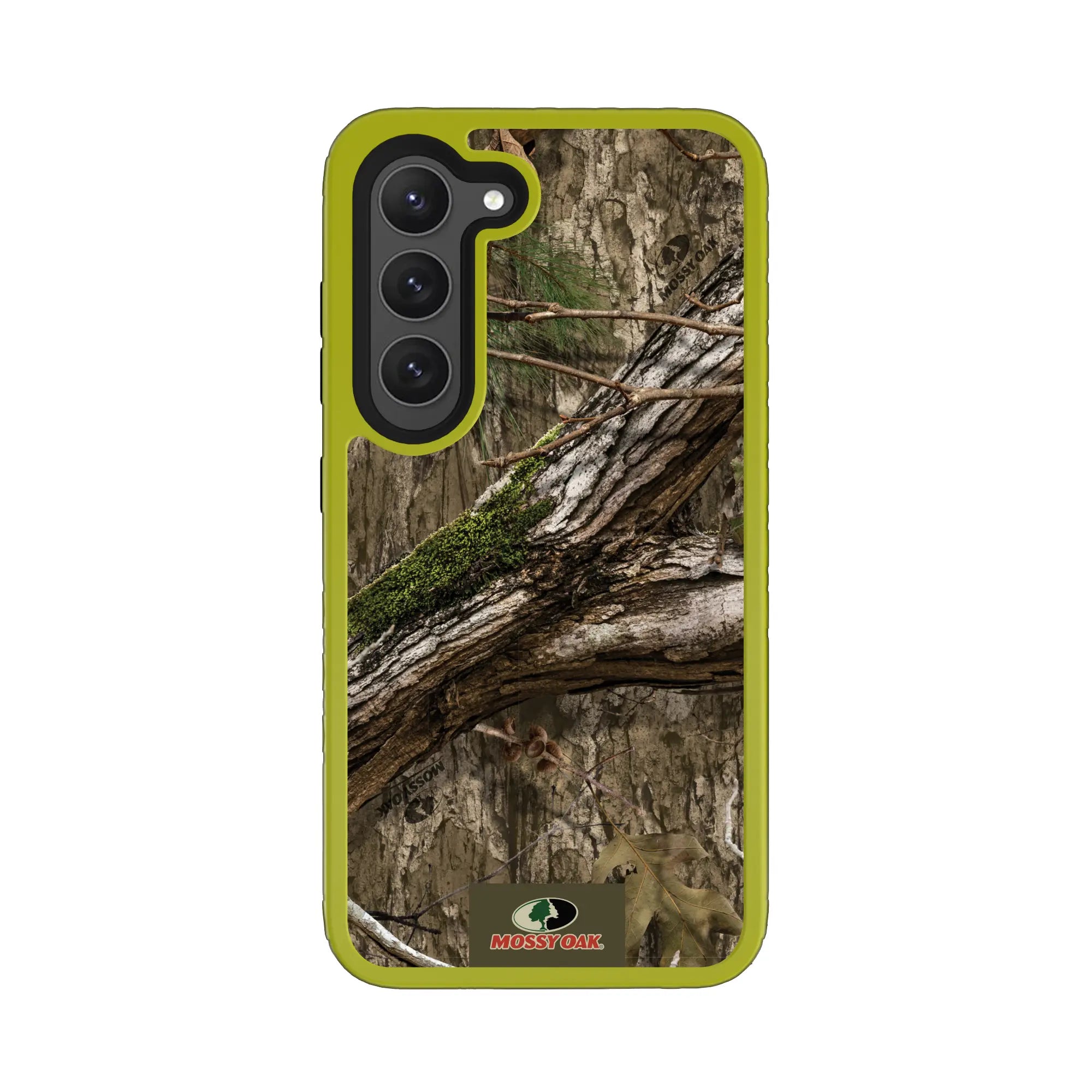 Mossy Oak Fortitude Series for Samsung Galaxy S23 - Country DNA - Custom Case - ElectricLime - cellhelmet