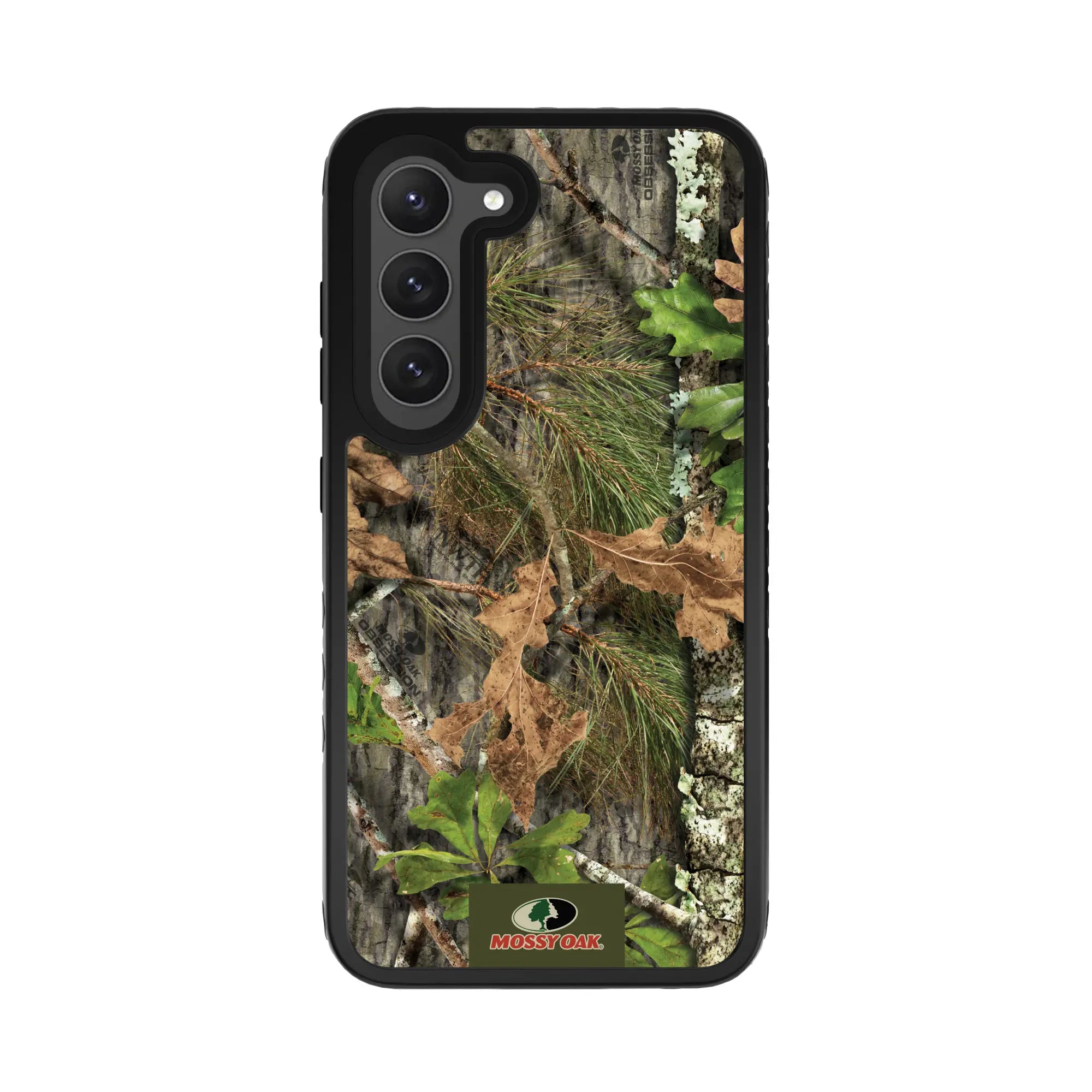 Mossy Oak Fortitude Series for Samsung Galaxy S23 Plus - Obsession - Custom Case - OnyxBlack - cellhelmet
