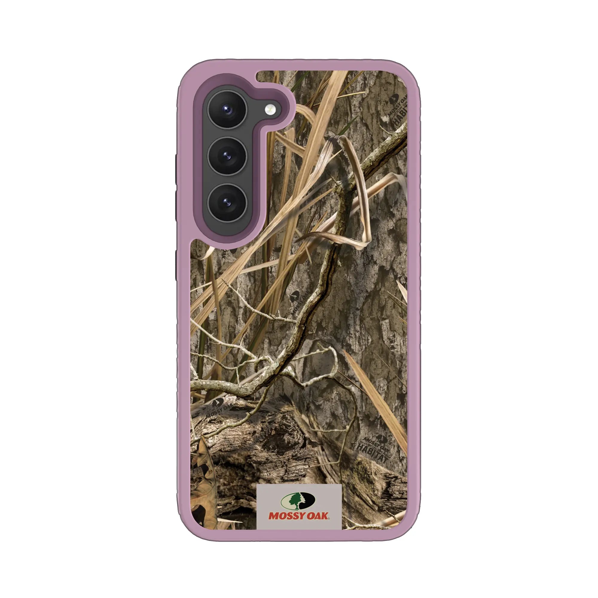 Mossy Oak Fortitude Series for Samsung Galaxy S23 Plus - Shadow Grass - Custom Case - LilacBlossomPurple - cellhelmet