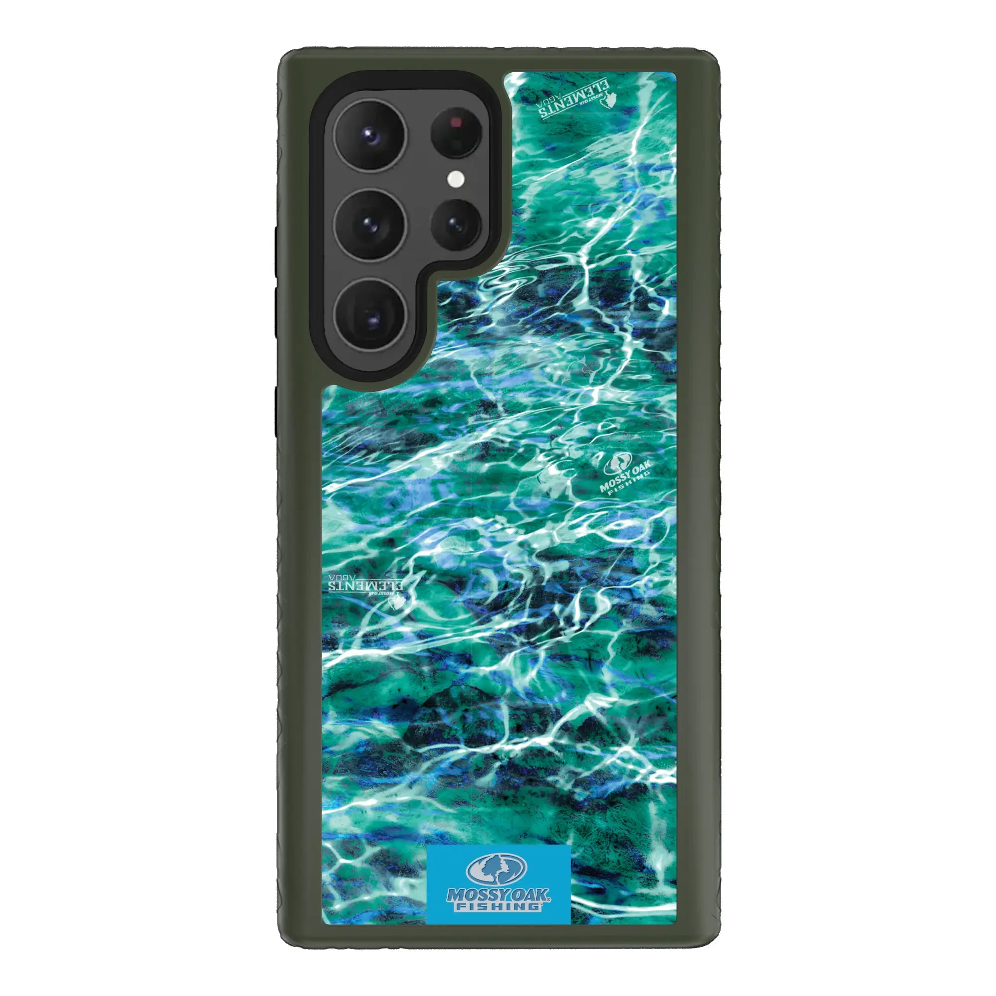 Mossy Oak Fortitude Series for Samsung Galaxy S23 Ultra - Agua Seafoam - Custom Case - OliveDrabGreen - cellhelmet