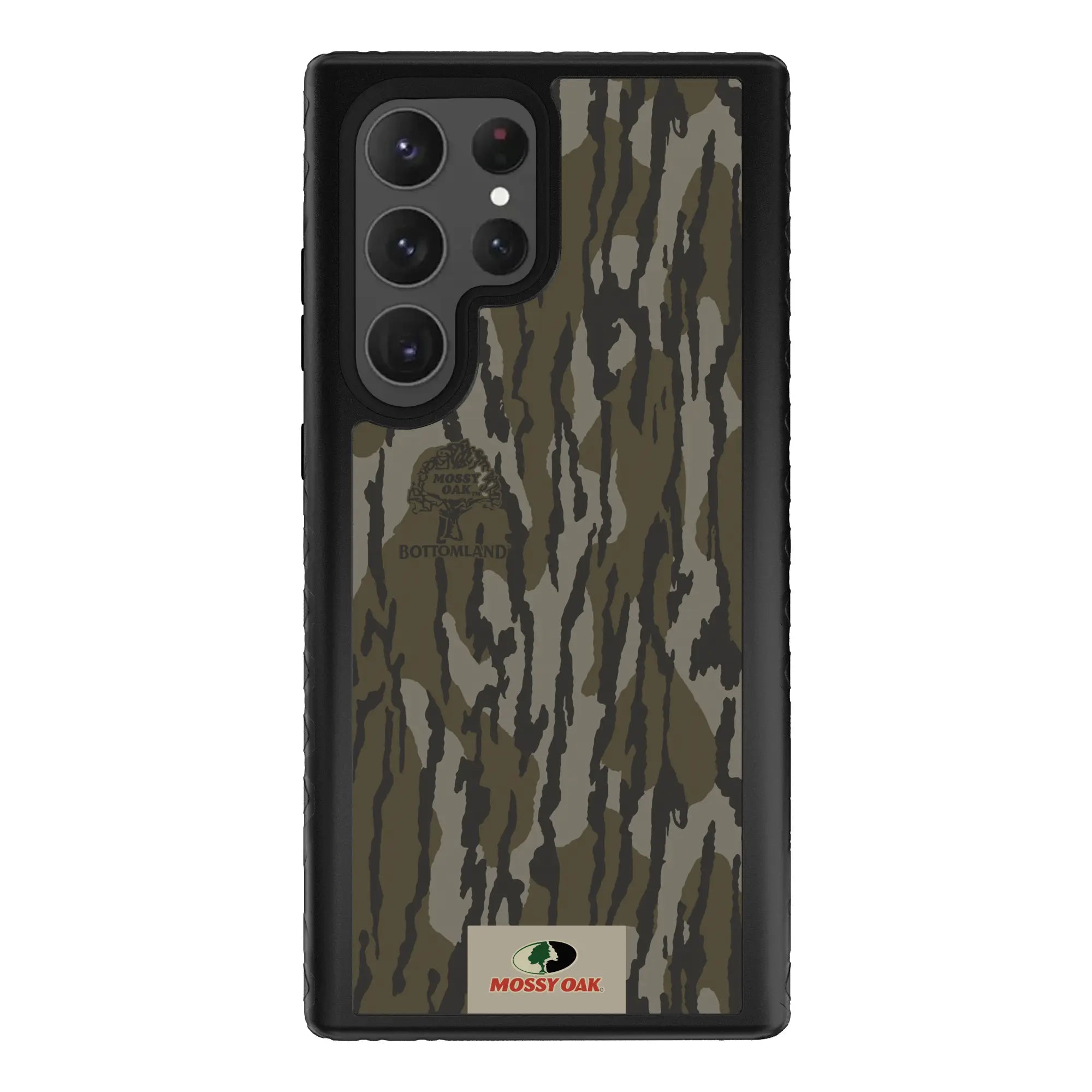 Mossy Oak Fortitude Series for Samsung Galaxy S23 Ultra - Bottomland Orig - Custom Case - OnyxBlack - cellhelmet