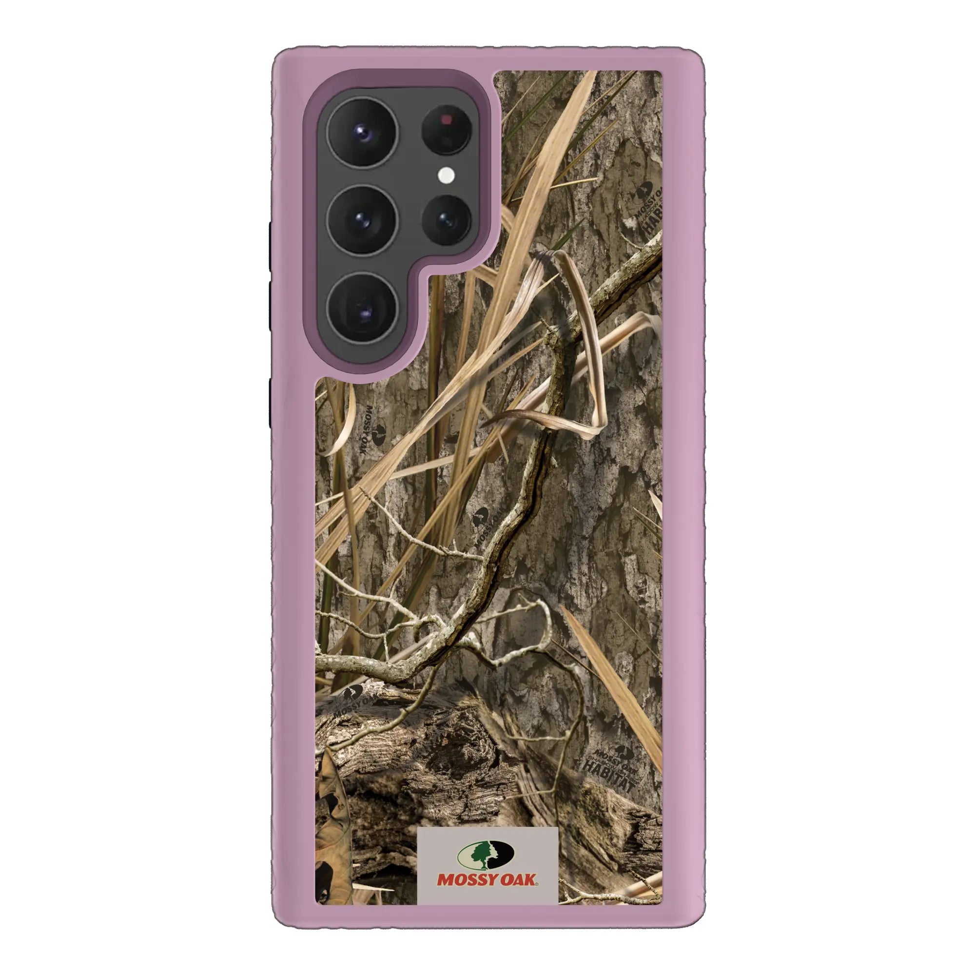 Mossy Oak Fortitude Series for Samsung Galaxy S23 Ultra - Shadow Grass - Custom Case - LilacBlossomPurple - cellhelmet