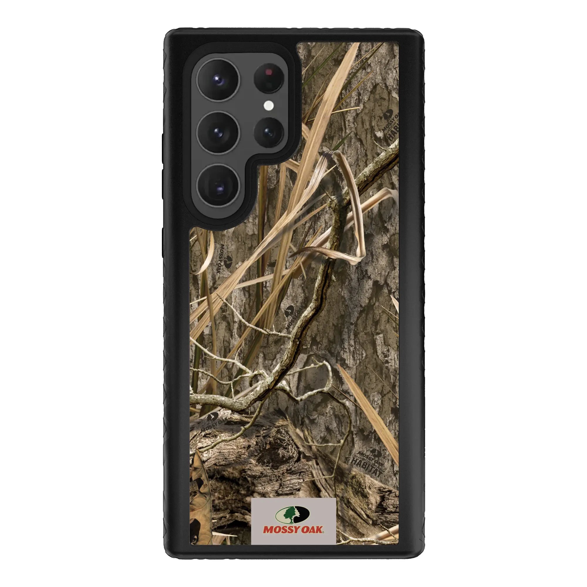 Mossy Oak Fortitude Series for Samsung Galaxy S23 Ultra - Shadow Grass - Custom Case - OnyxBlack - cellhelmet
