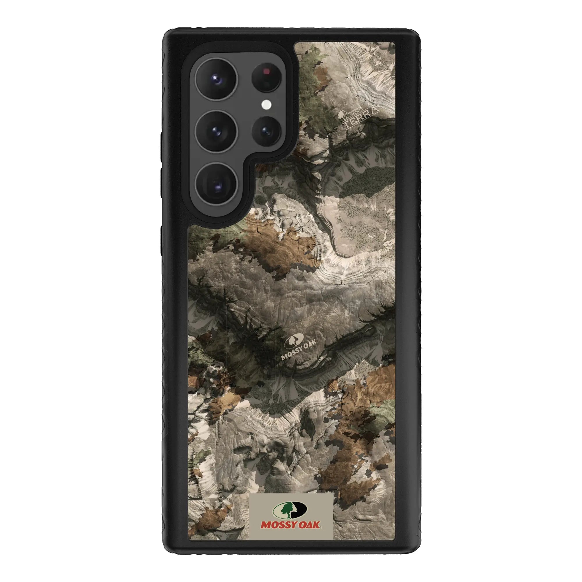 Mossy Oak Fortitude Series for Samsung Galaxy S23 Ultra - Terra Gila - Custom Case - OnyxBlack - cellhelmet