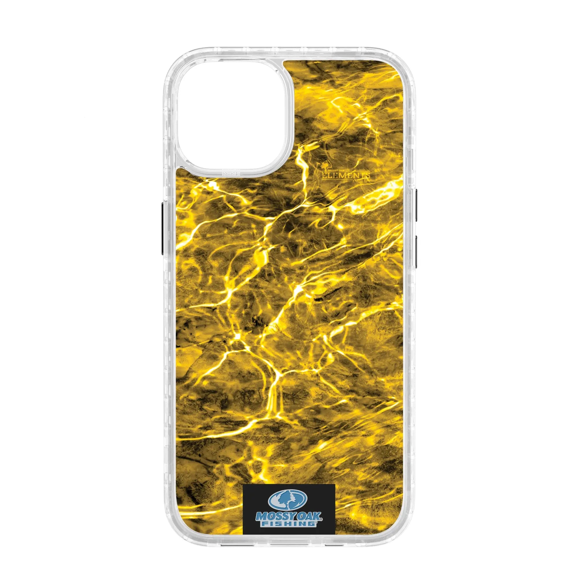 Mossy Oak Magnitude Series for Apple iPhone 14  - Agua Yellowfin - Custom Case - CrystalClear - cellhelmet