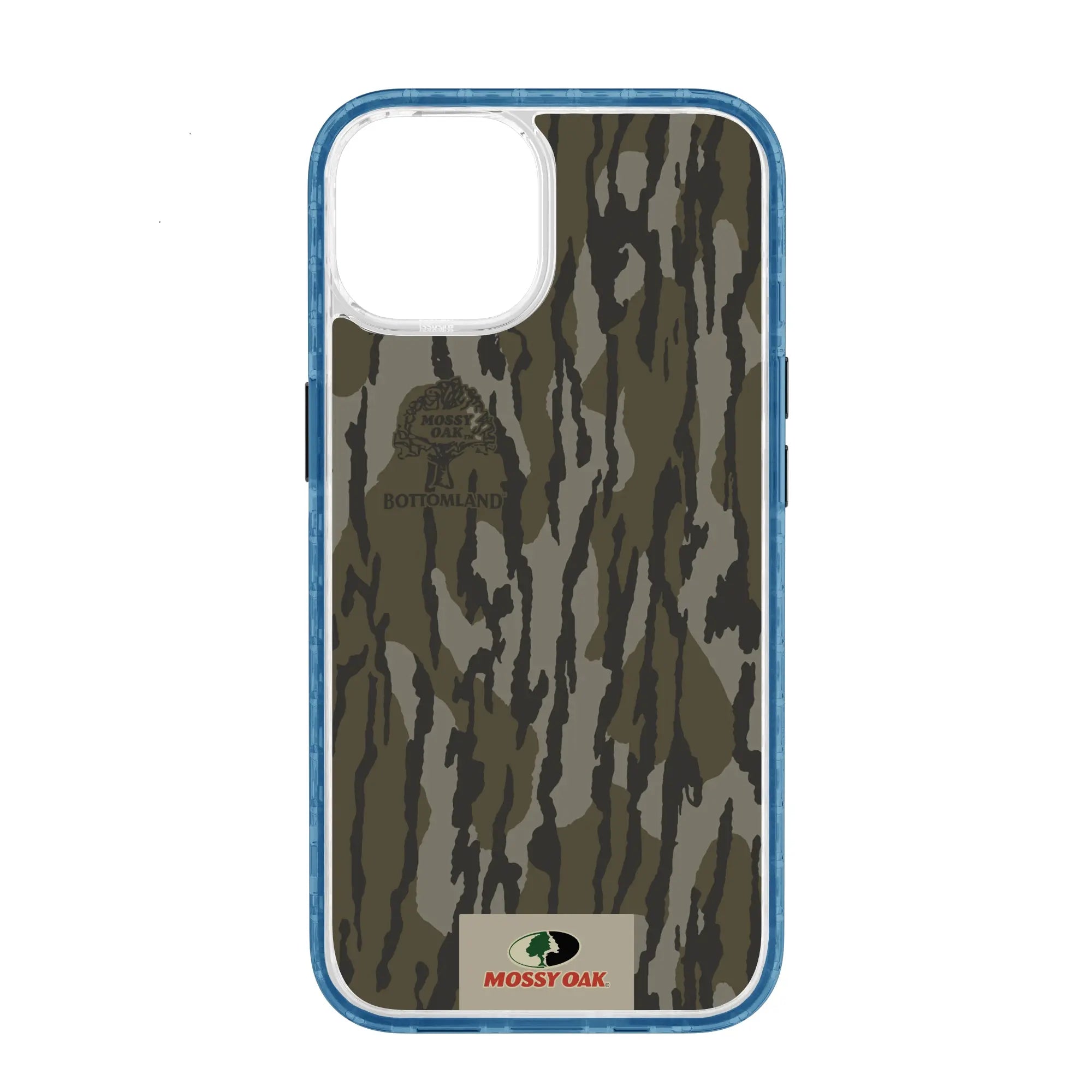 Mossy Oak Magnitude Series for Apple iPhone 14  - Bottomland Orig - Custom Case - DeepSeaBlue - cellhelmet