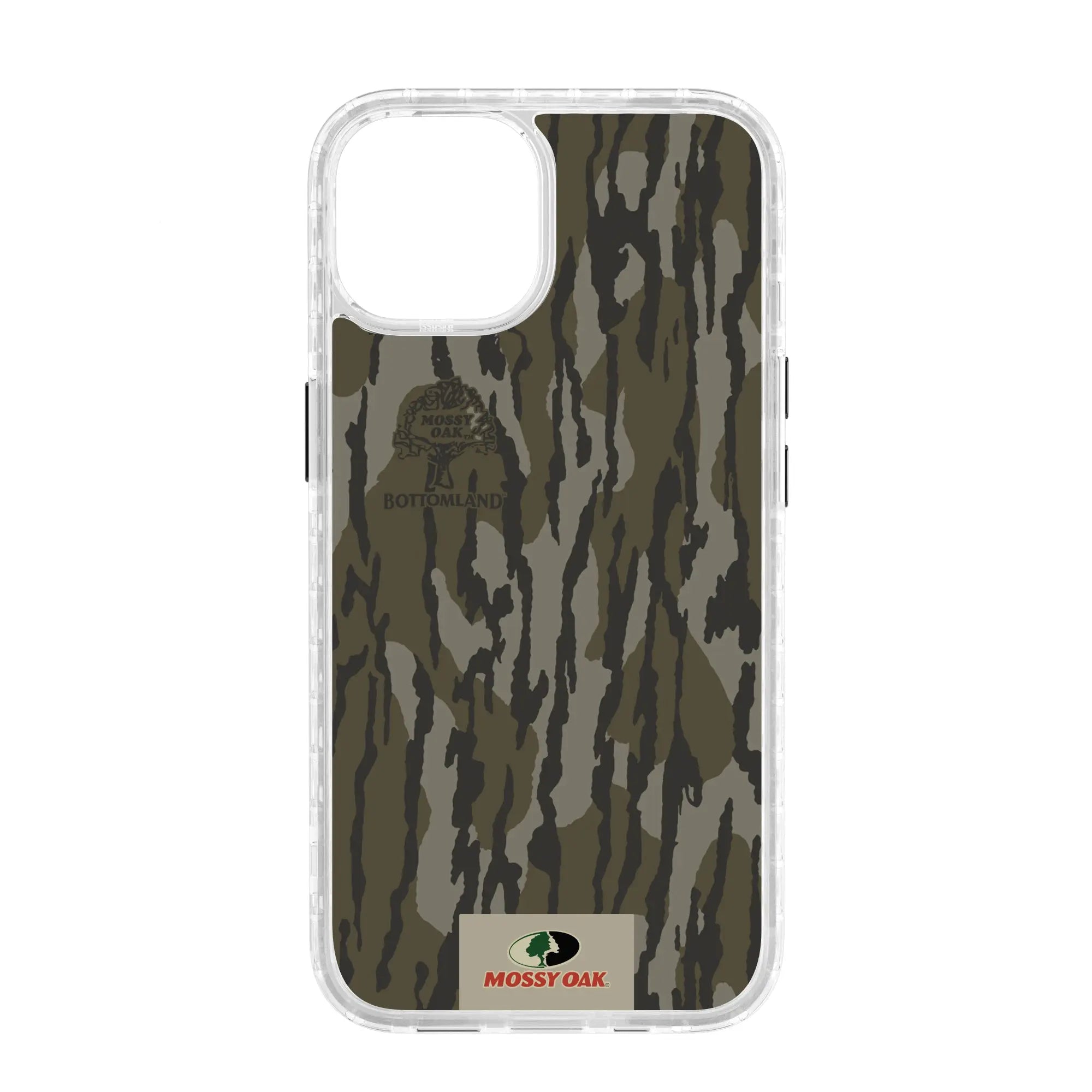 Mossy Oak Magnitude Series for Apple iPhone 14  - Bottomland Orig - Custom Case - CrystalClear - cellhelmet