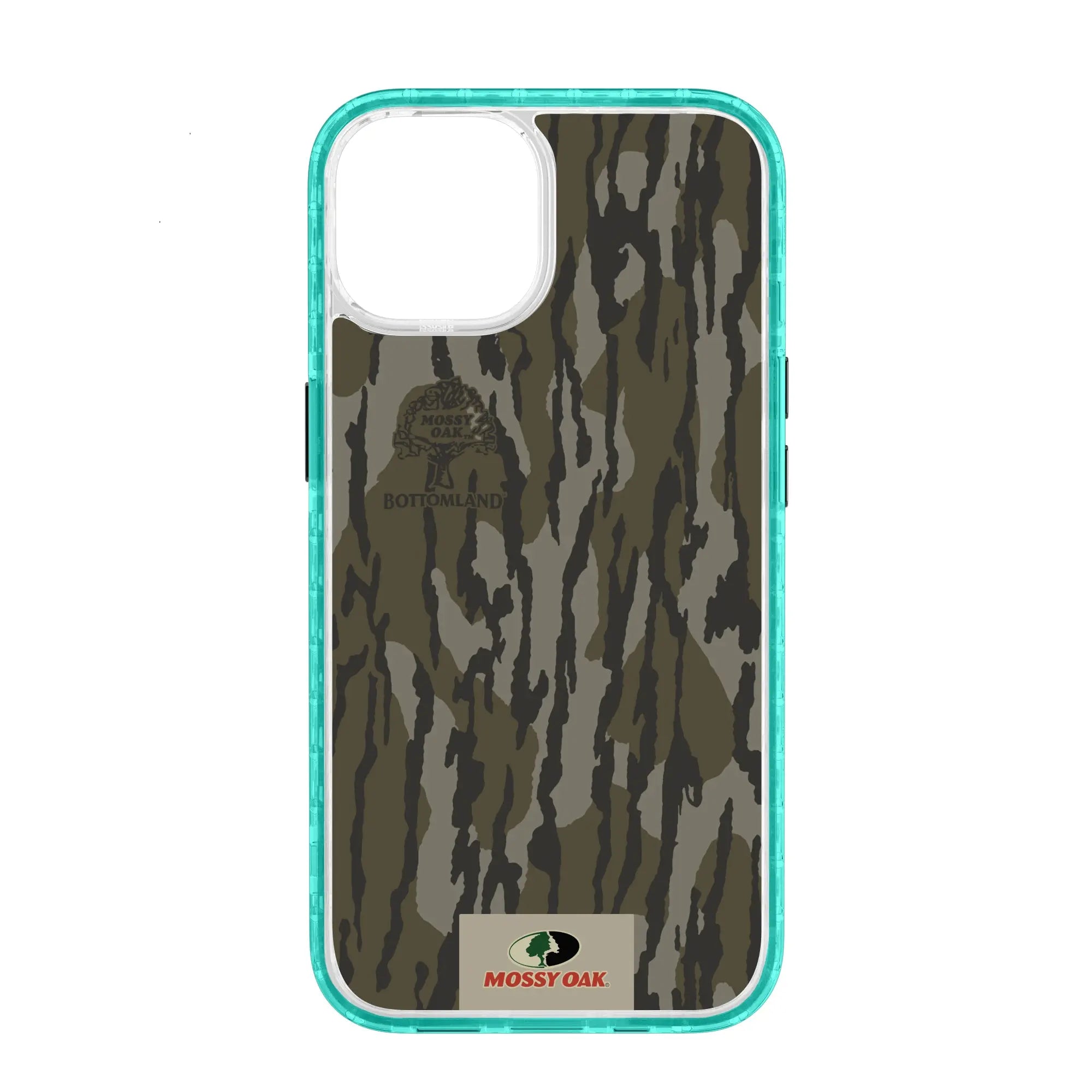 Mossy Oak Magnitude Series for Apple iPhone 14  - Bottomland Orig - Custom Case - SeafoamGreen - cellhelmet