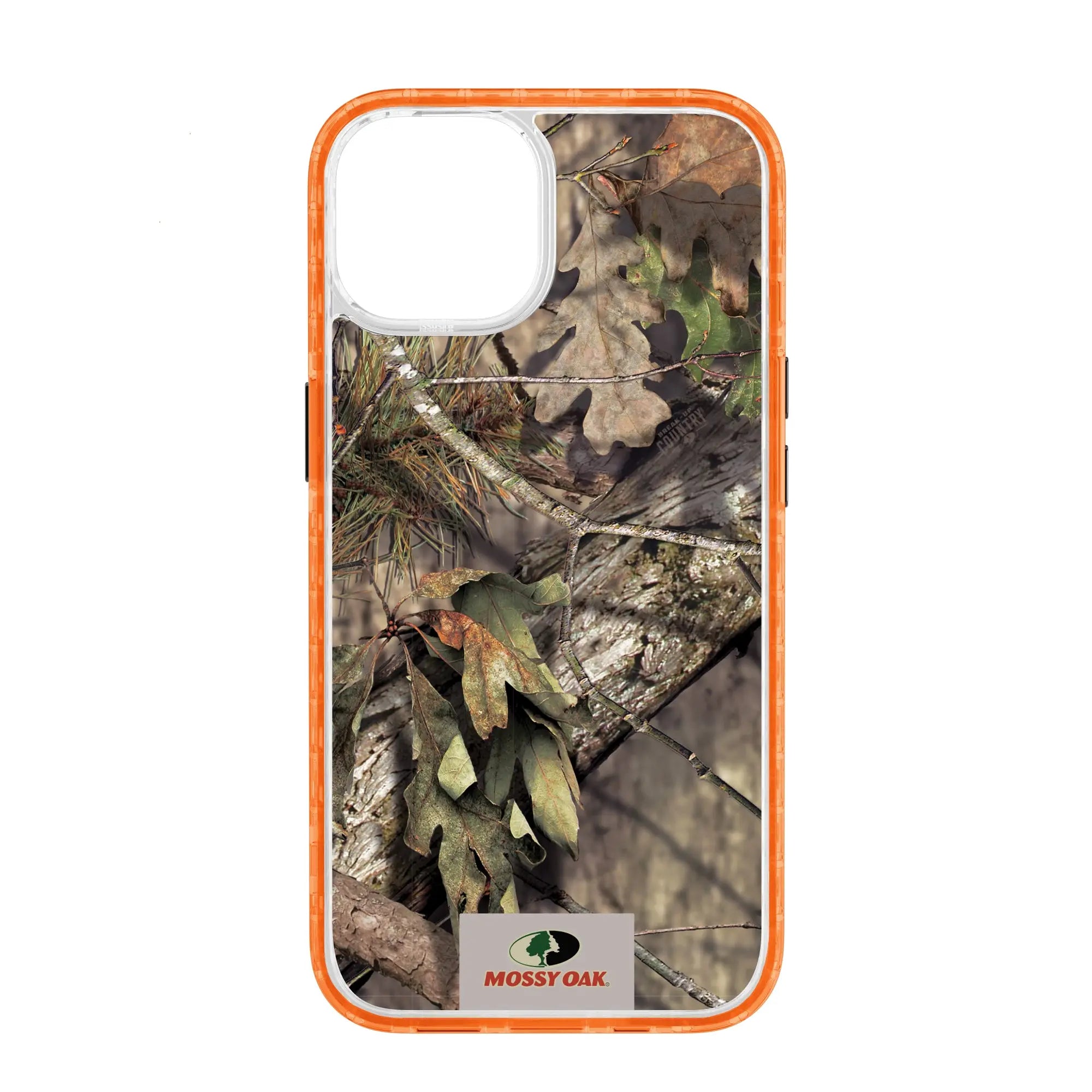 Mossy Oak Magnitude Series for Apple iPhone 14  - Breakup Country - Custom Case - BlazeOrange - cellhelmet