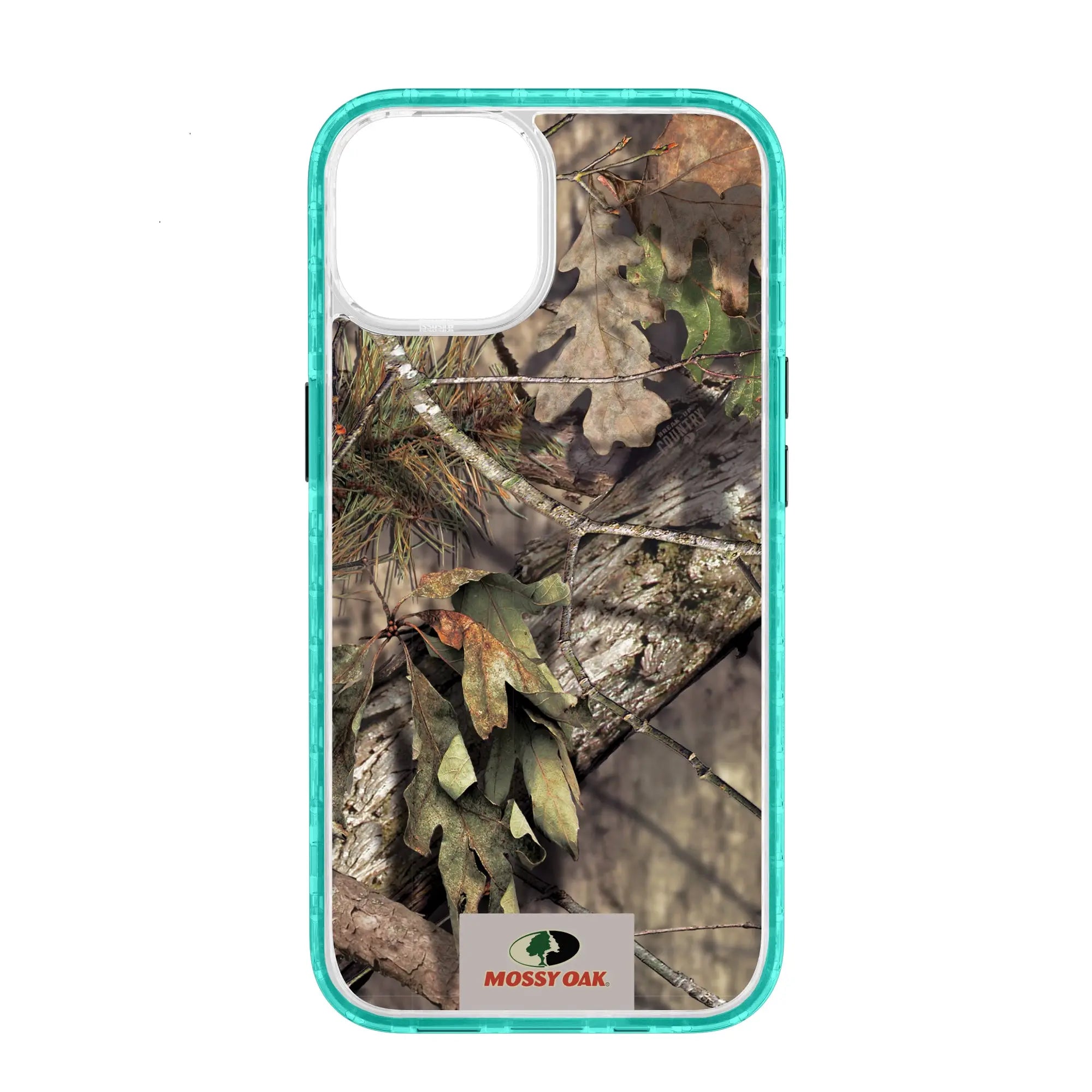 Mossy Oak Magnitude Series for Apple iPhone 14  - Breakup Country - Custom Case - SeafoamGreen - cellhelmet