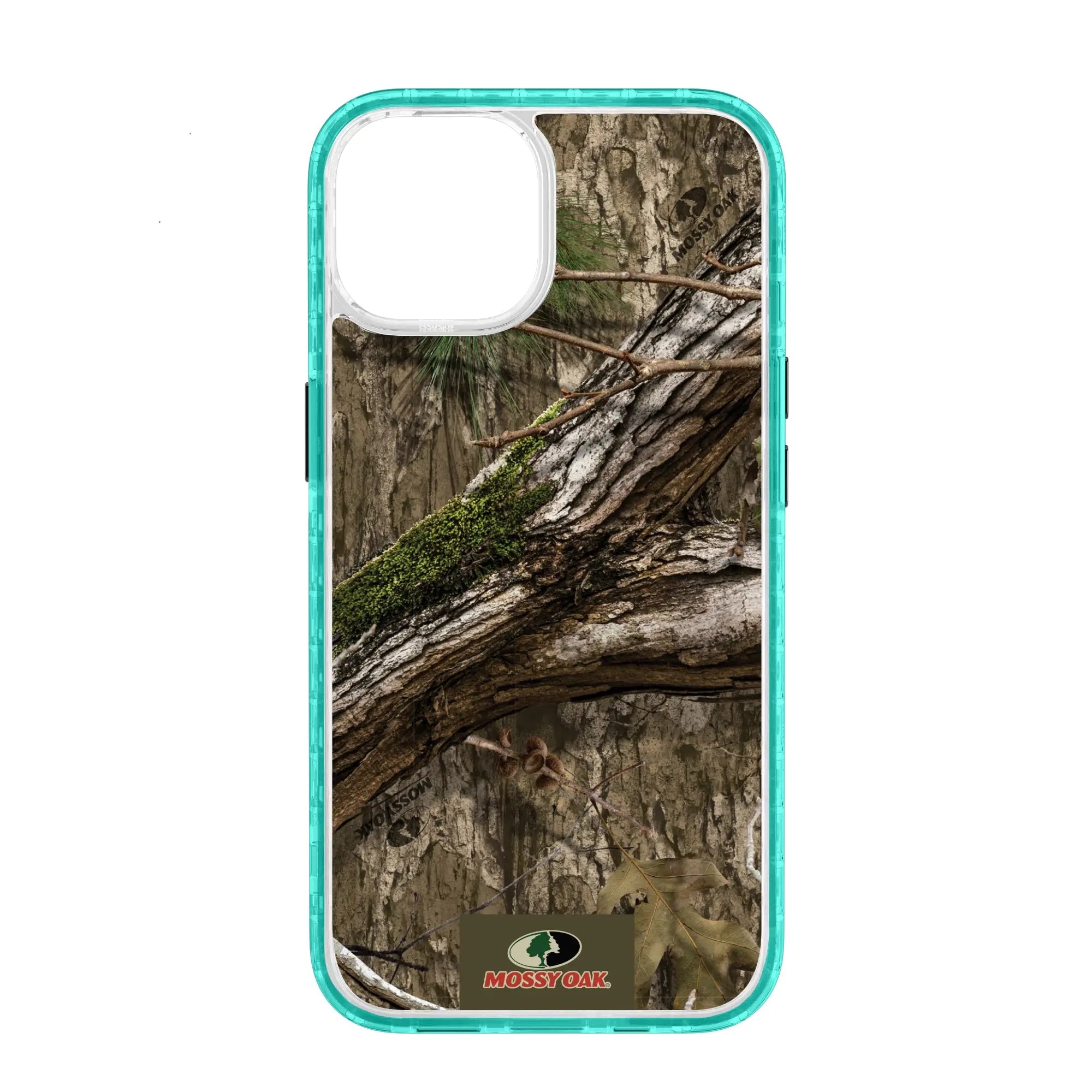 Mossy Oak Magnitude Series for Apple iPhone 14  - Country DNA - Custom Case - SeafoamGreen - cellhelmet