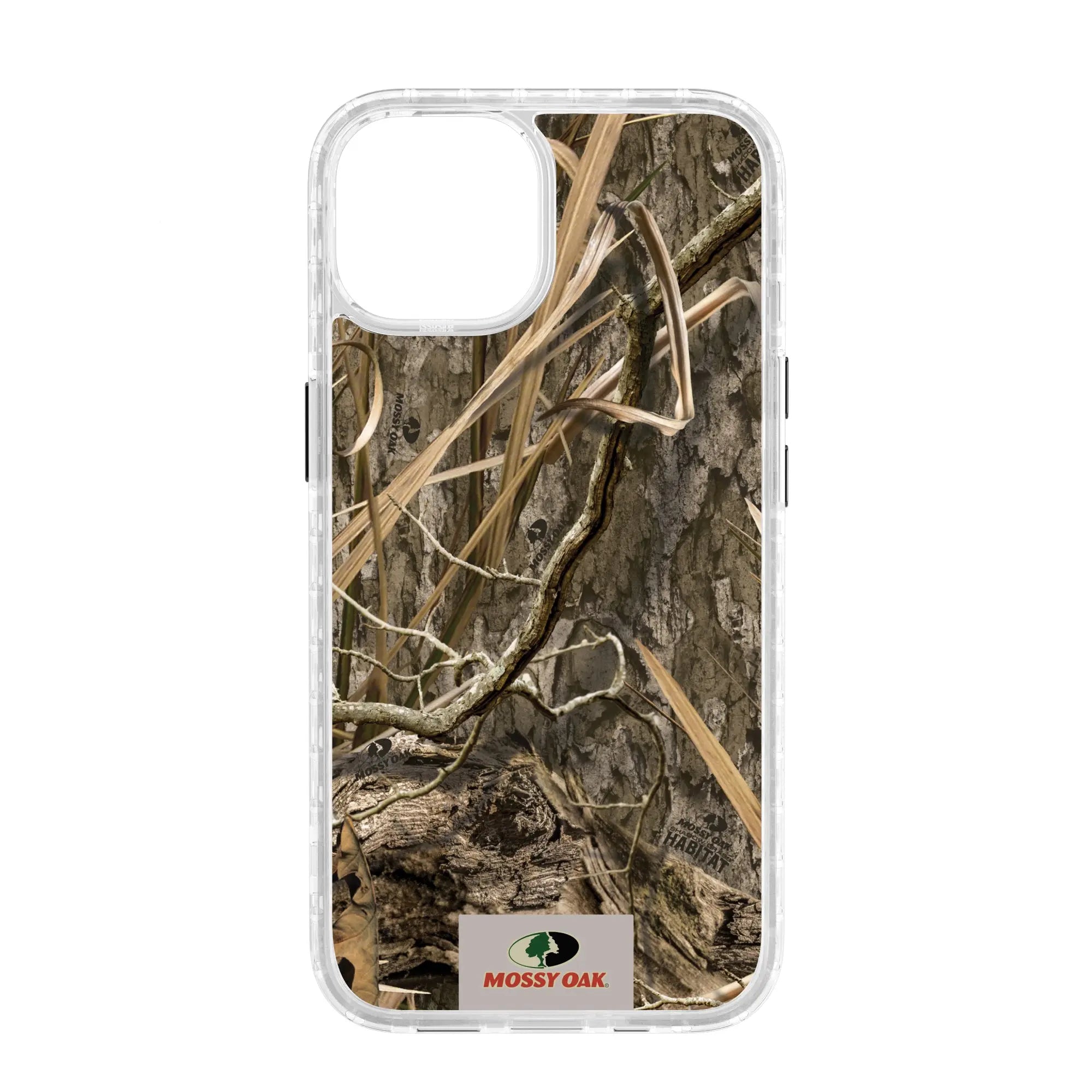 Mossy Oak Magnitude Series for Apple iPhone 14  - Shadow Grass - Custom Case - CrystalClear - cellhelmet