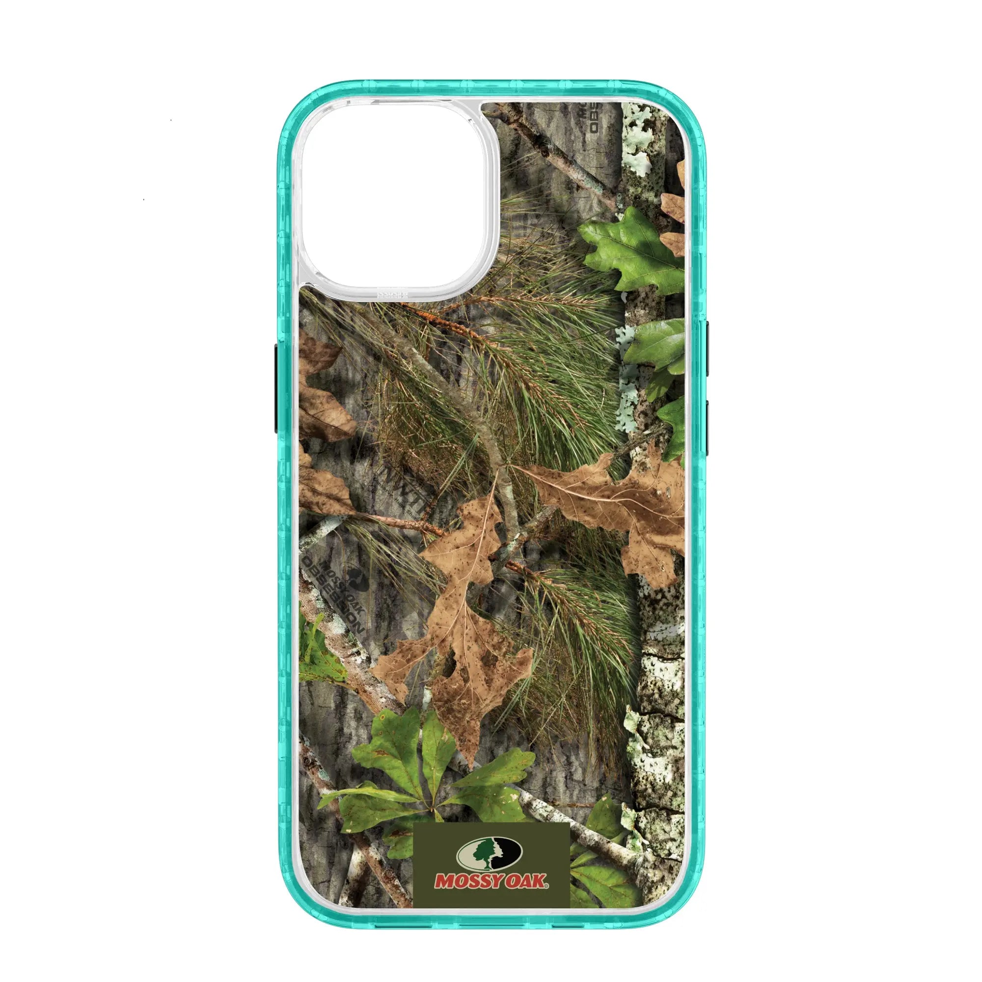 Mossy Oak Magnitude Series for Apple iPhone 14 Plus  - Obsession - Custom Case - SeafoamGreen - cellhelmet