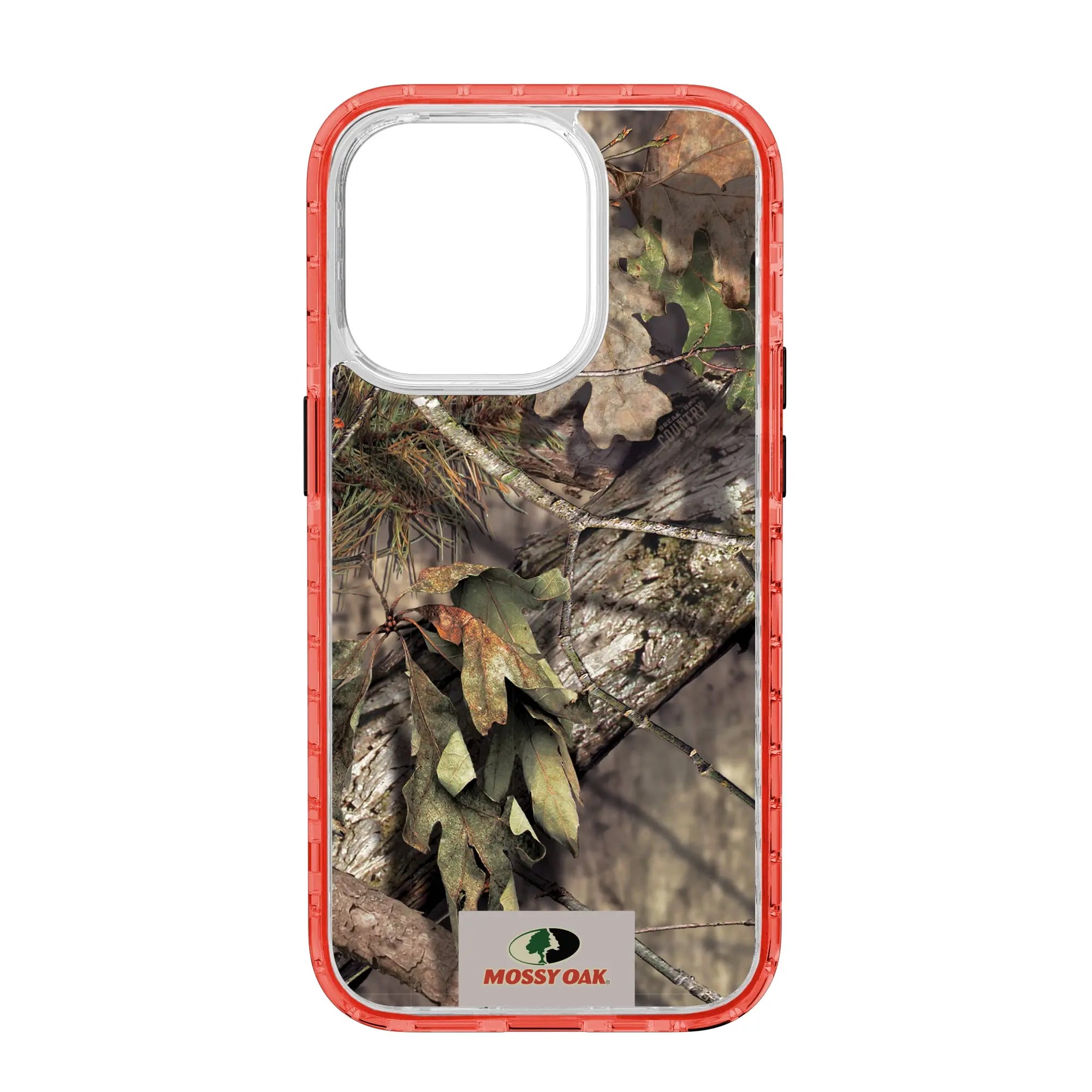 Mossy Oak Magnitude Series for Apple iPhone 14 Pro  - Breakup Country - Custom Case - TurboRed - cellhelmet