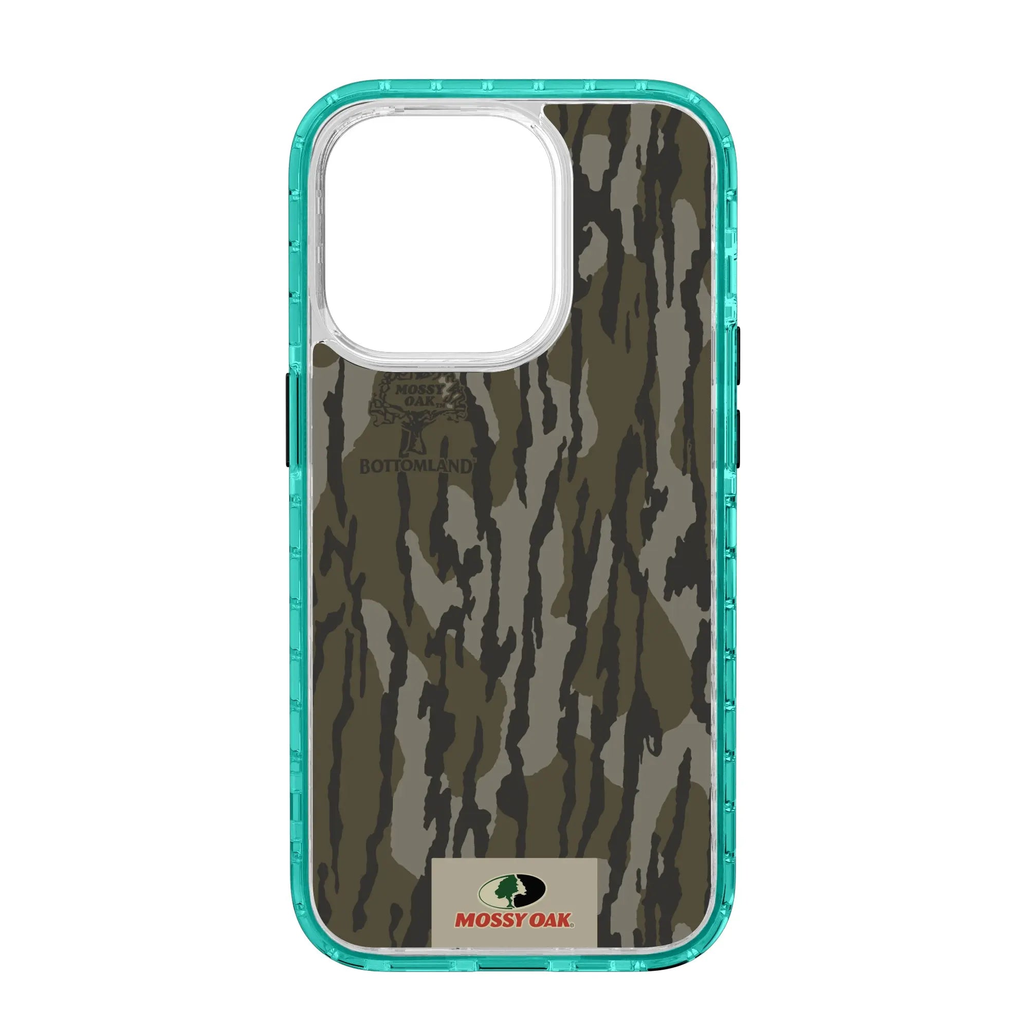 Mossy Oak Magnitude Series for Apple iPhone 14 Pro Max  - Bottomland Orig - Custom Case - SeafoamGreen - cellhelmet