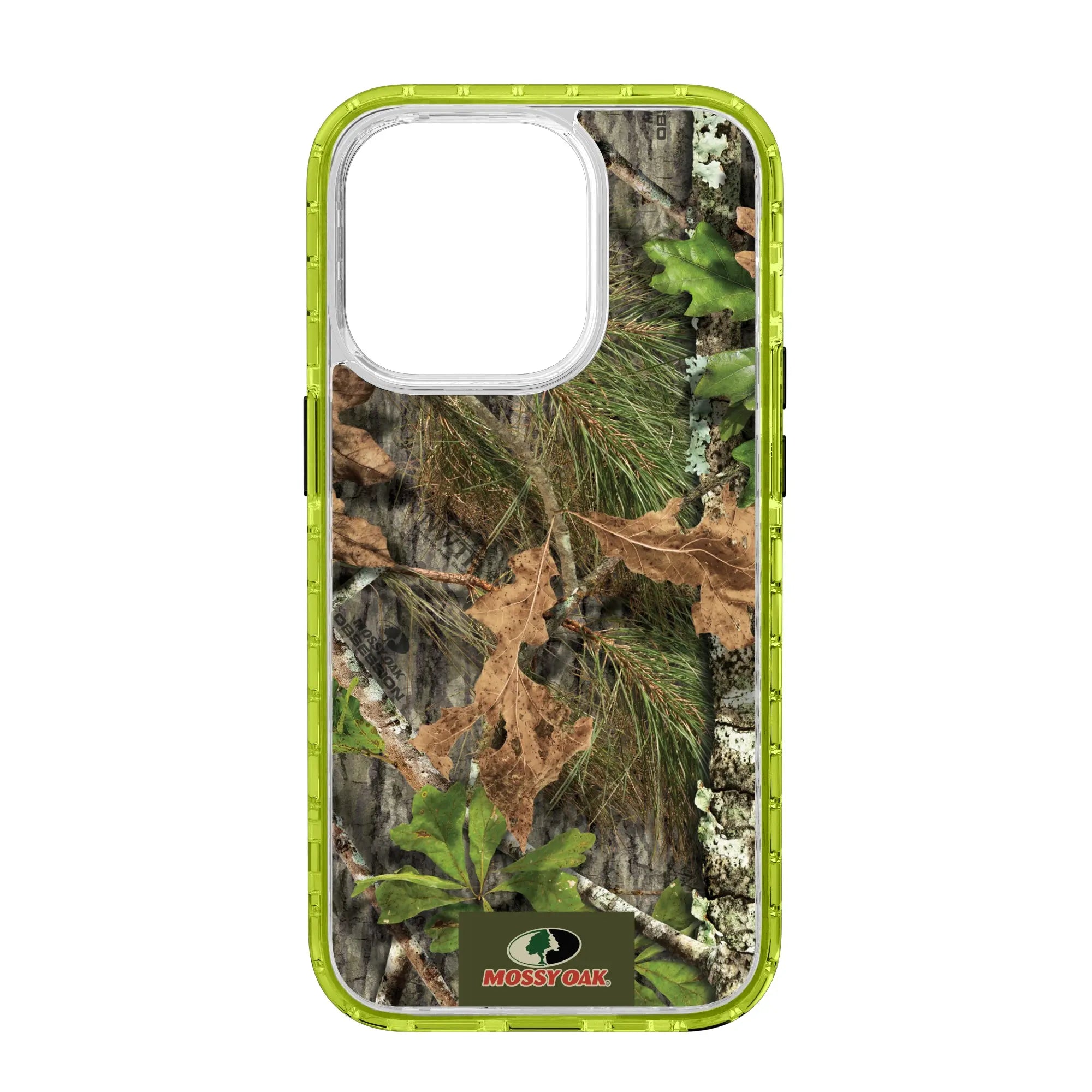Mossy Oak Magnitude Series for Apple iPhone 14 Pro Max  - Obsession - Custom Case - ElectricLime - cellhelmet