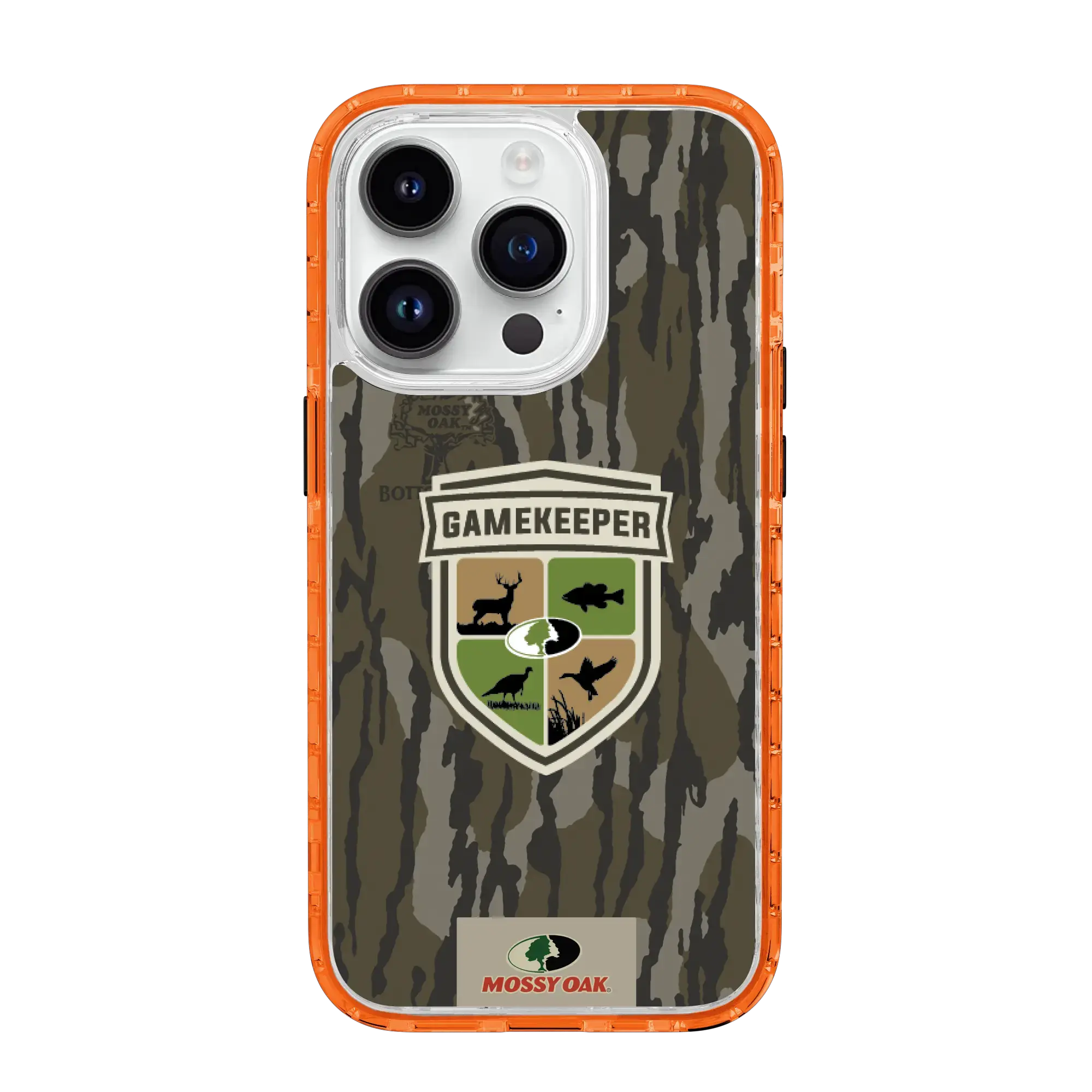 Slim MagSafe® Case for Apple iPhone 14 Pro Max | Mossy Oak Gamekeeper Bottomland Camo