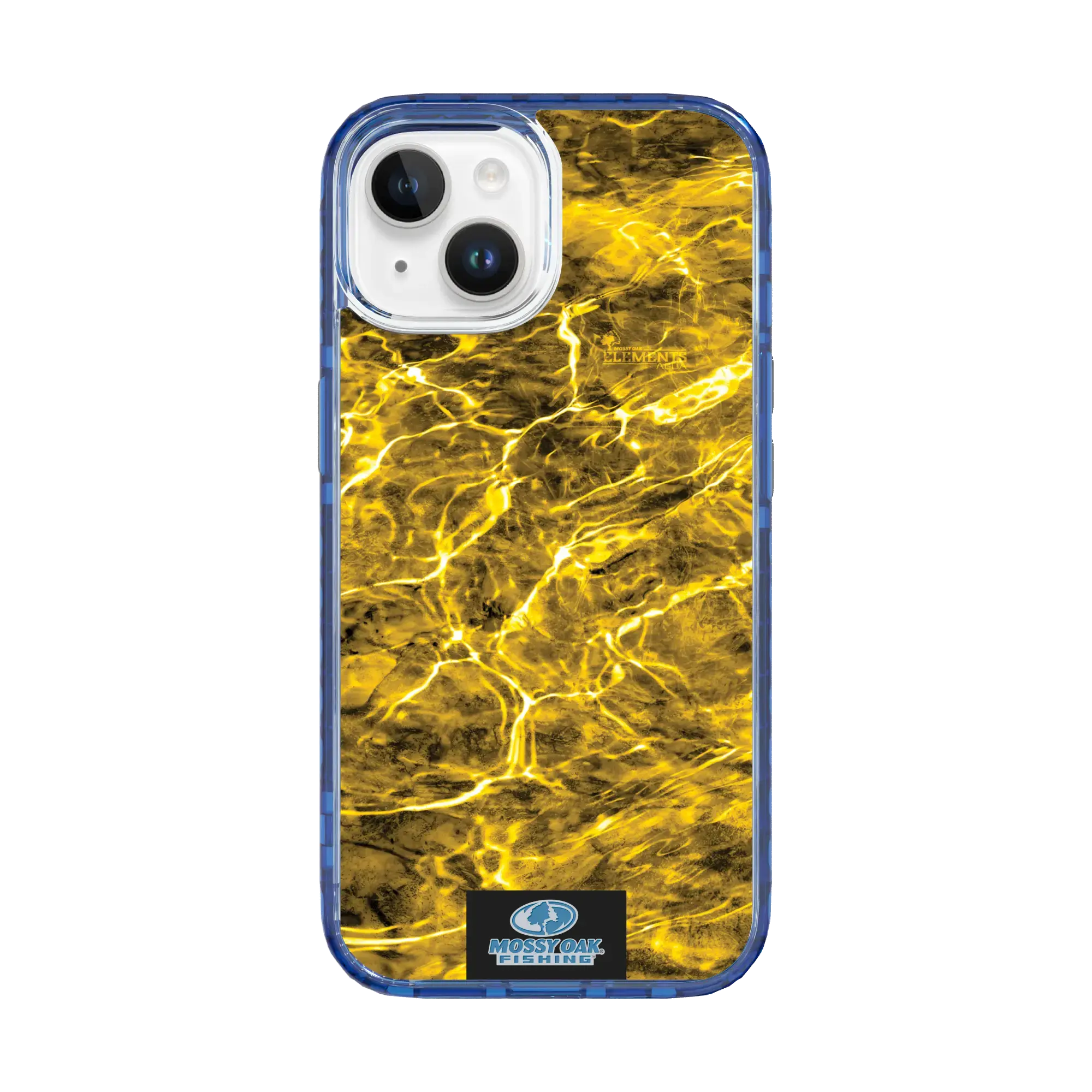 Mossy Oak Magnitude Series for Apple iPhone 15 - Agua Yellowfin