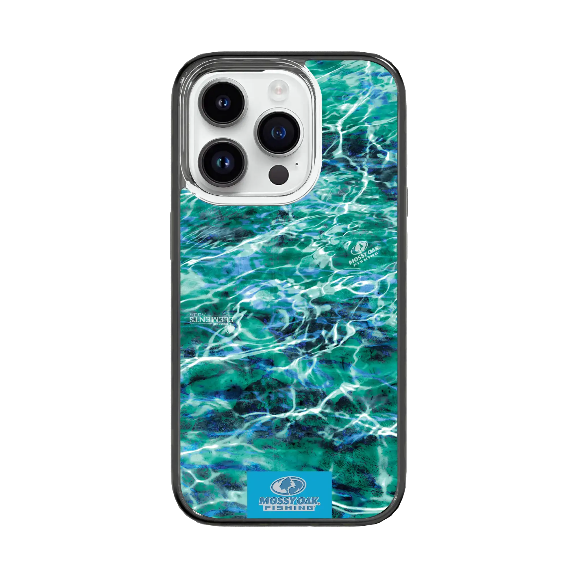 Mossy Oak Magnitude Series for Apple iPhone 15 Pro - Agua Seafoam