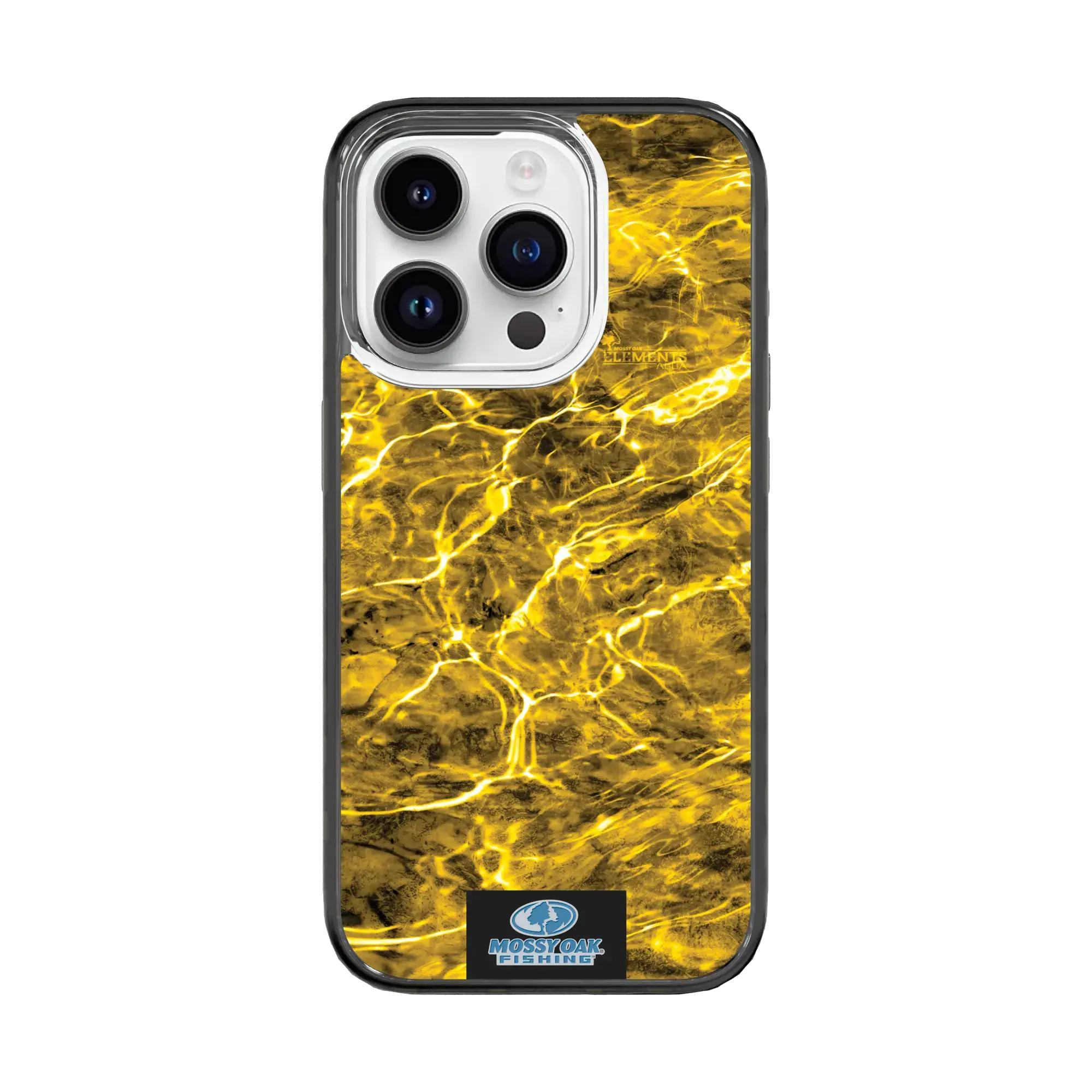 Mossy Oak Magnitude Series for Apple iPhone 15 Pro - Agua Yellowfin