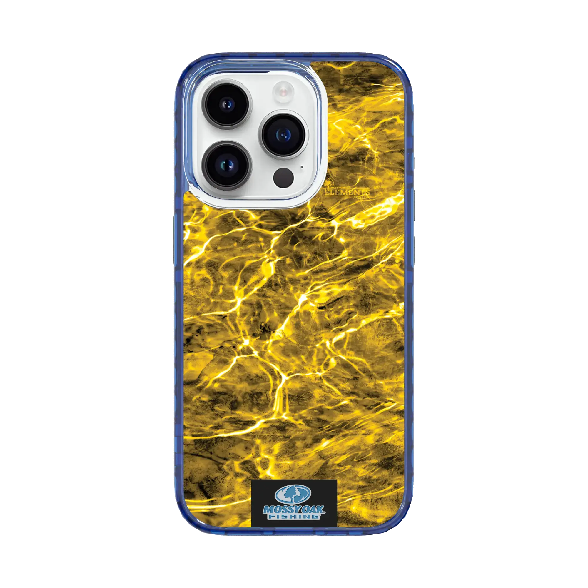 Mossy Oak Magnitude Series for Apple iPhone 15 Pro - Agua Yellowfin
