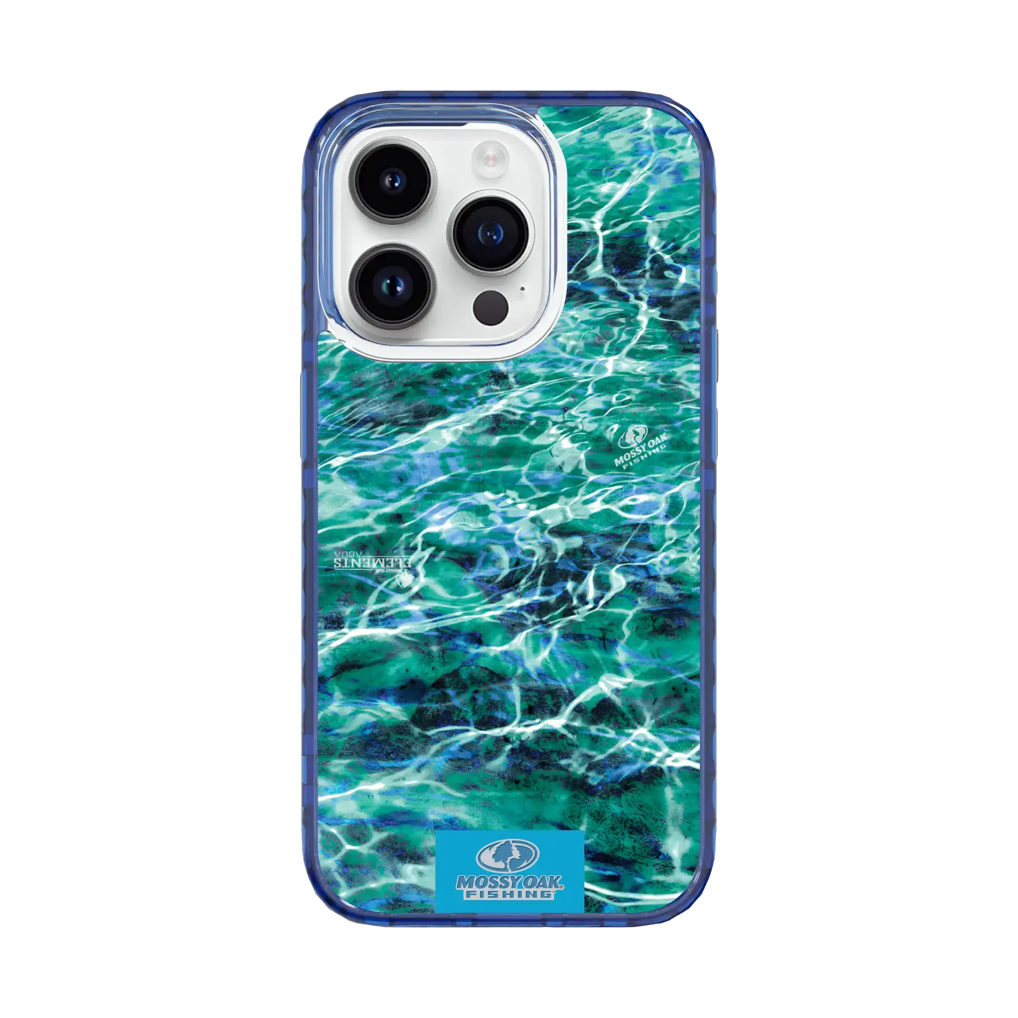 Mossy Oak Magnitude Series for Apple iPhone 15 Pro Max - Agua Seafoam