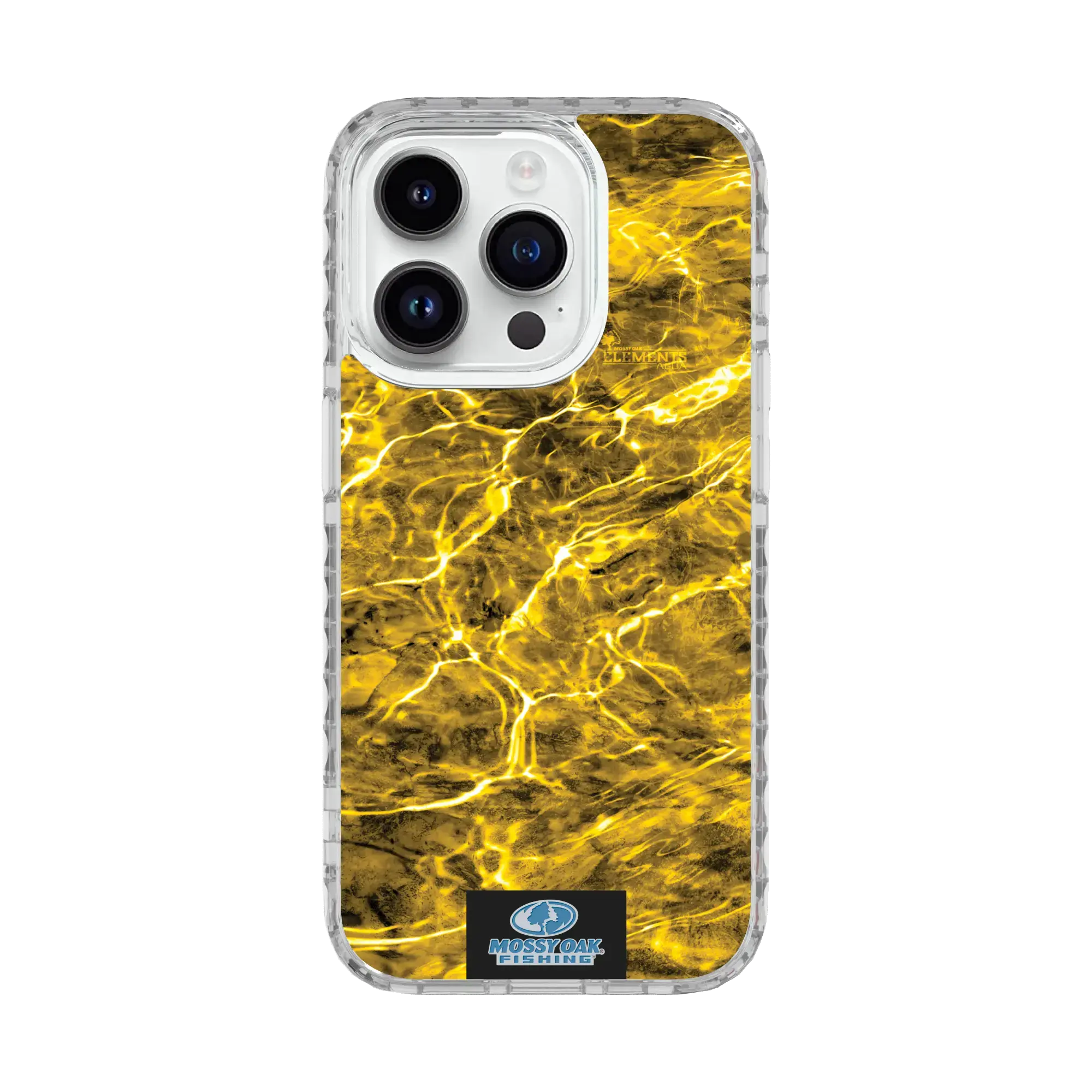 Mossy Oak Magnitude Series for Apple iPhone 15 Pro Max - Agua Yellowfin