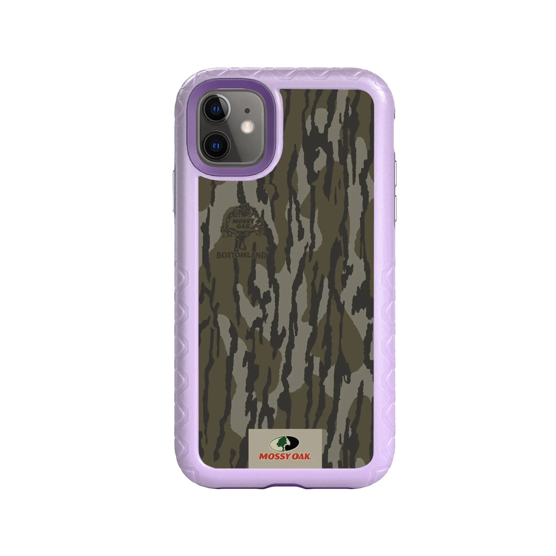 Mossy Oak iPhone 11 Bottomland Case - Custom Case - LilacBlossomPurple - cellhelmet