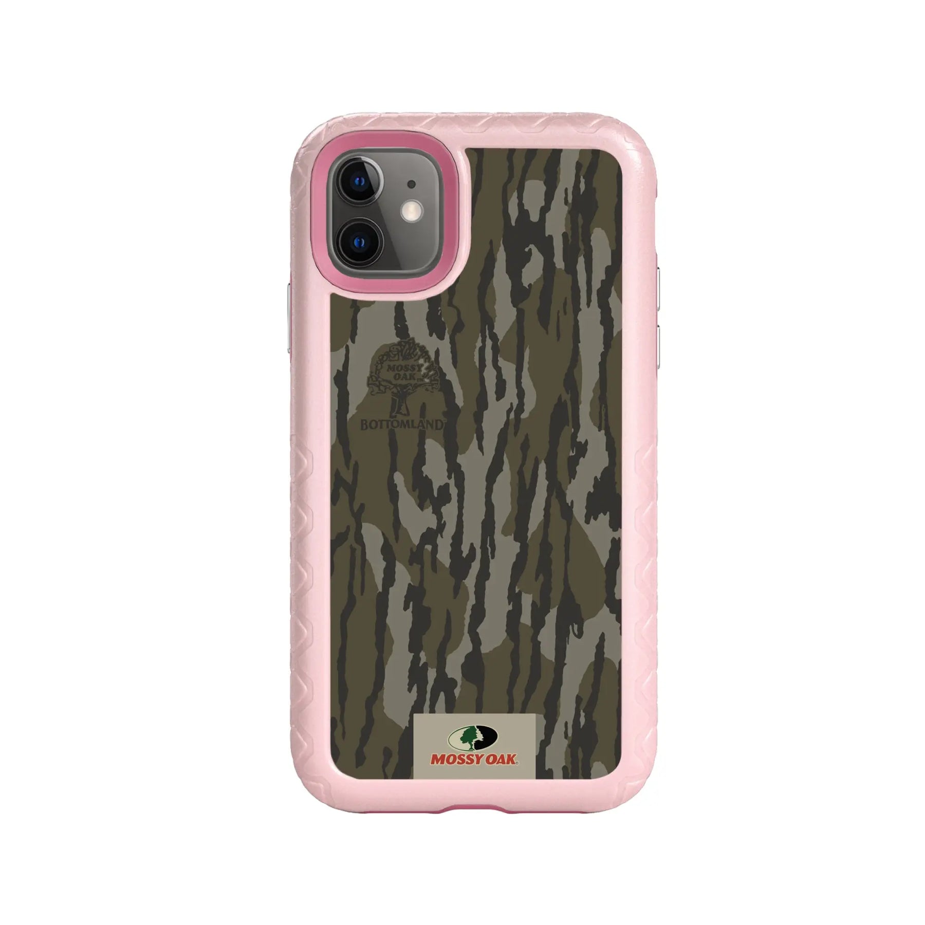Mossy Oak iPhone 11 Bottomland Case - Custom Case - PinkMagnolia - cellhelmet
