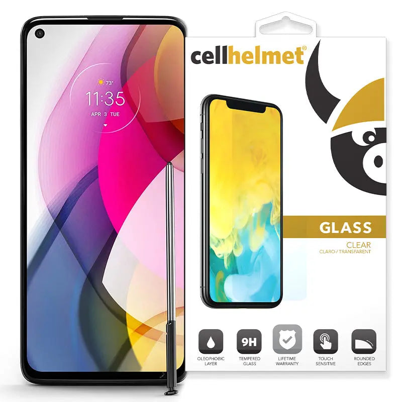 Moto G Stylus 2021 Screen Protector Tempered Glass cellhelmet