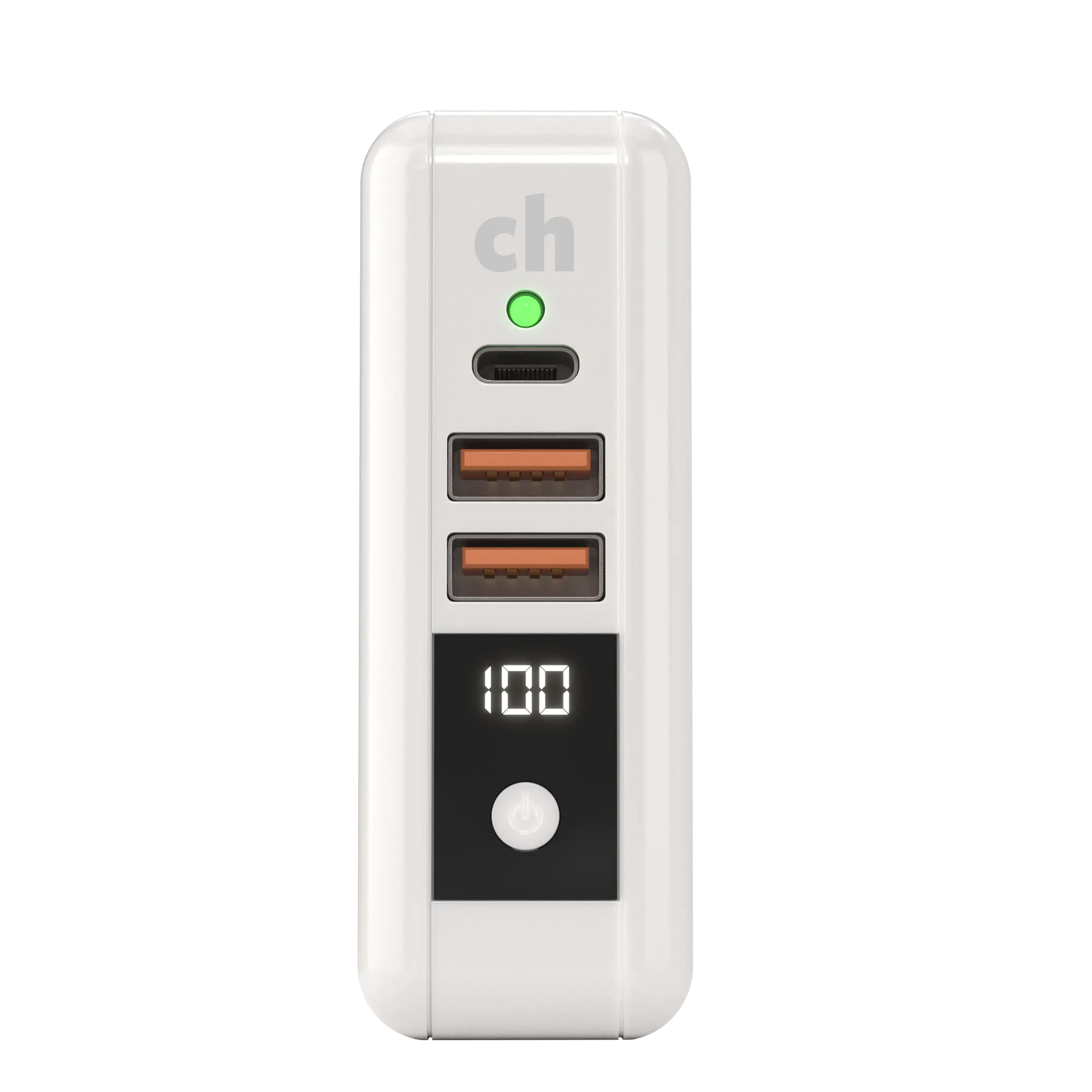 Multi-Charge Pro: 8K mAh Power Bank and Qi Wireless Charger w/ Type C and Type A Outputs - Charger - - cellhelmet